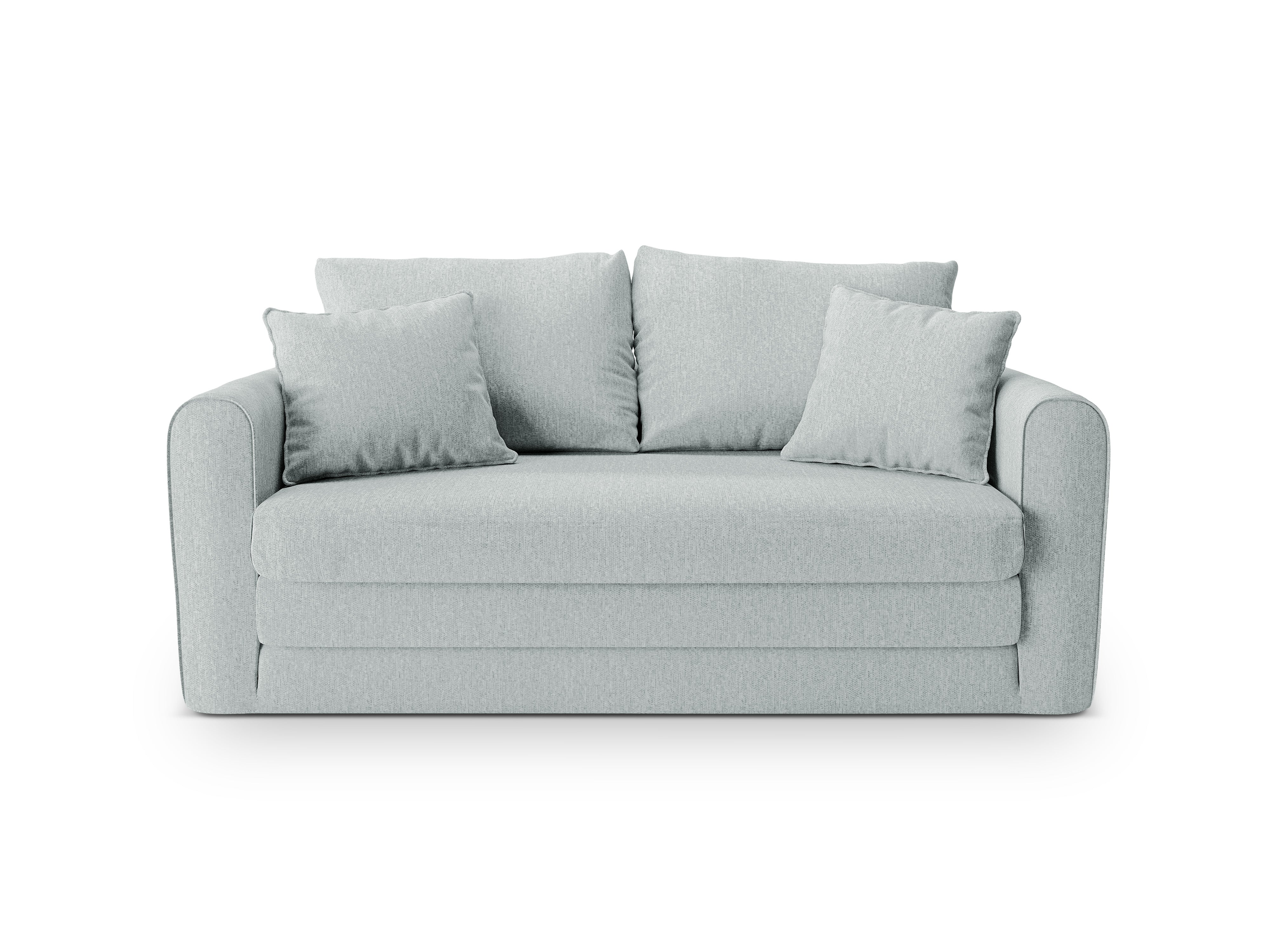 Sofa 2-Sitzer mit Schlaffunktion LIDO mintgrün