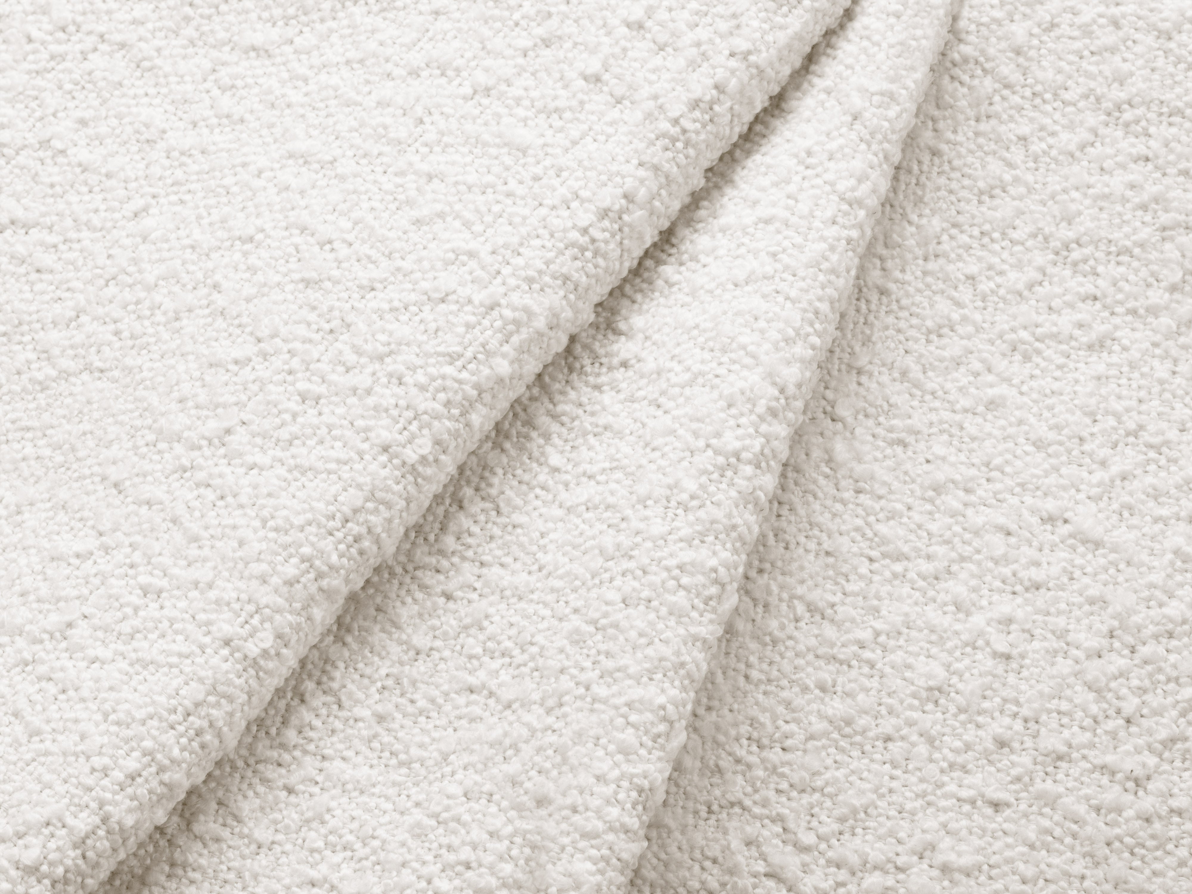 2-seater Sofa MILEY white boucle