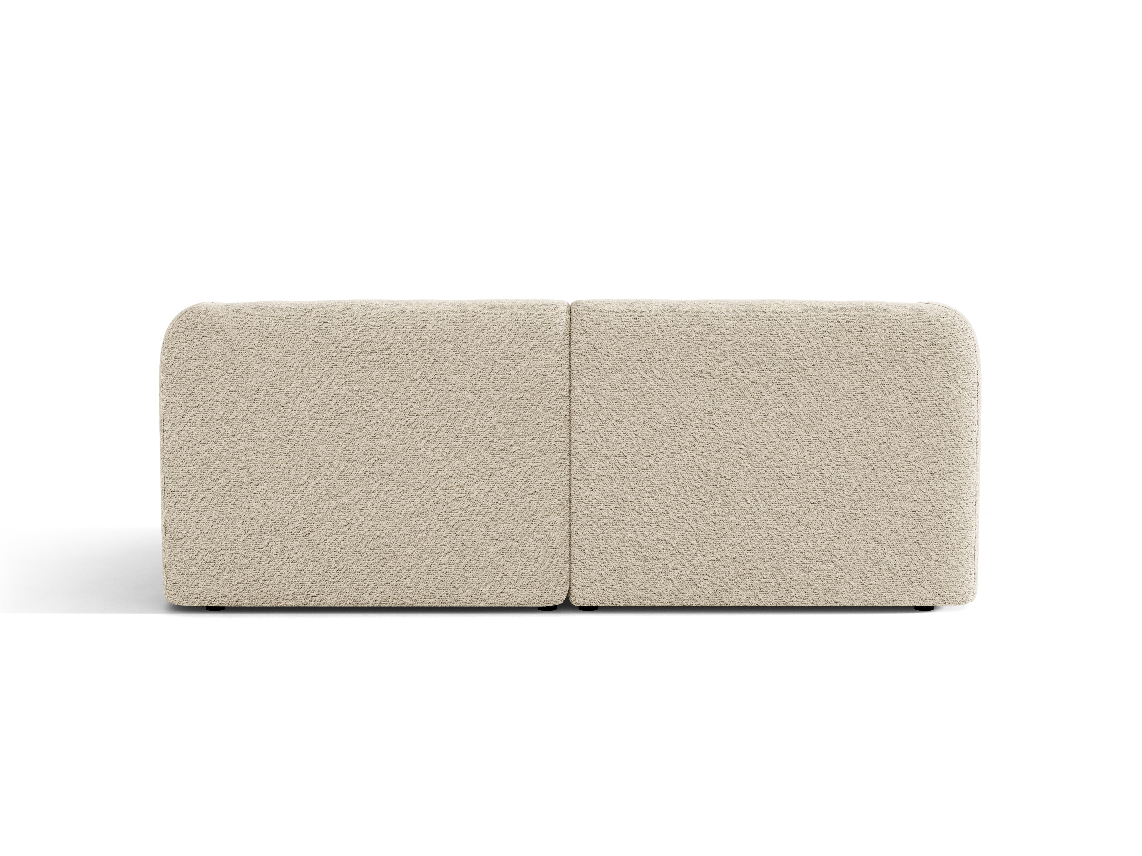 Sofa 2-sitzig MILEY beige Boucle