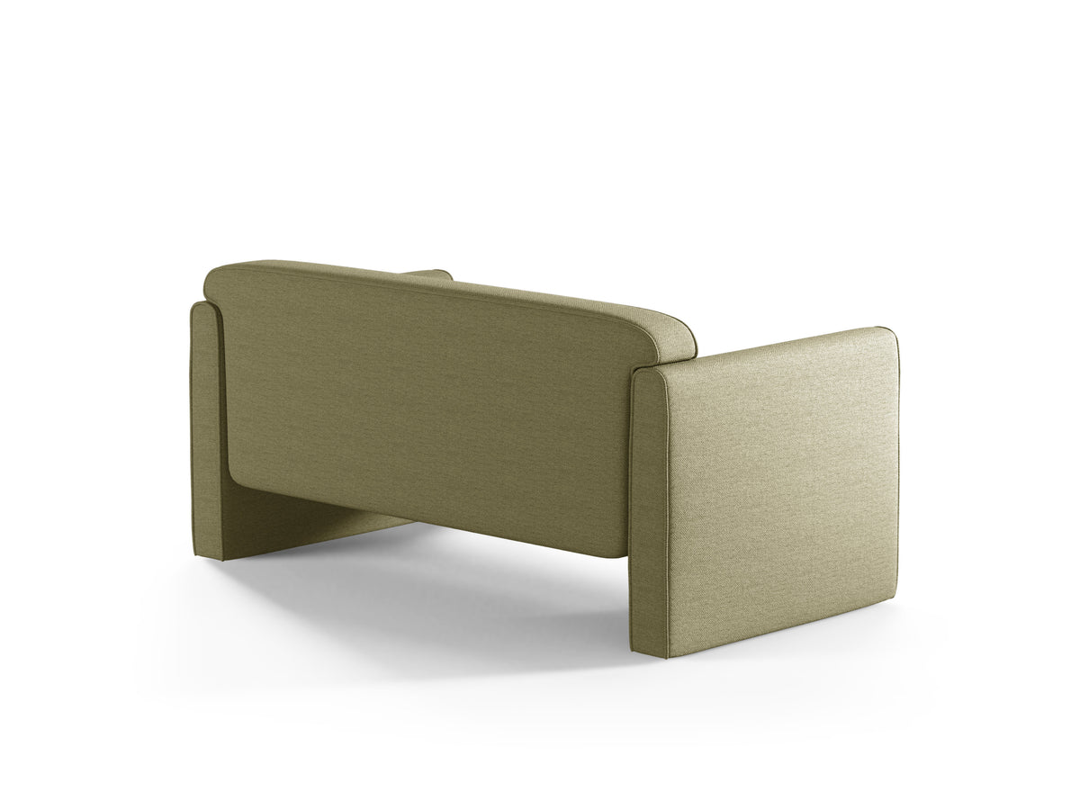 Zweisitzer-Sofa ABBY olivgrün