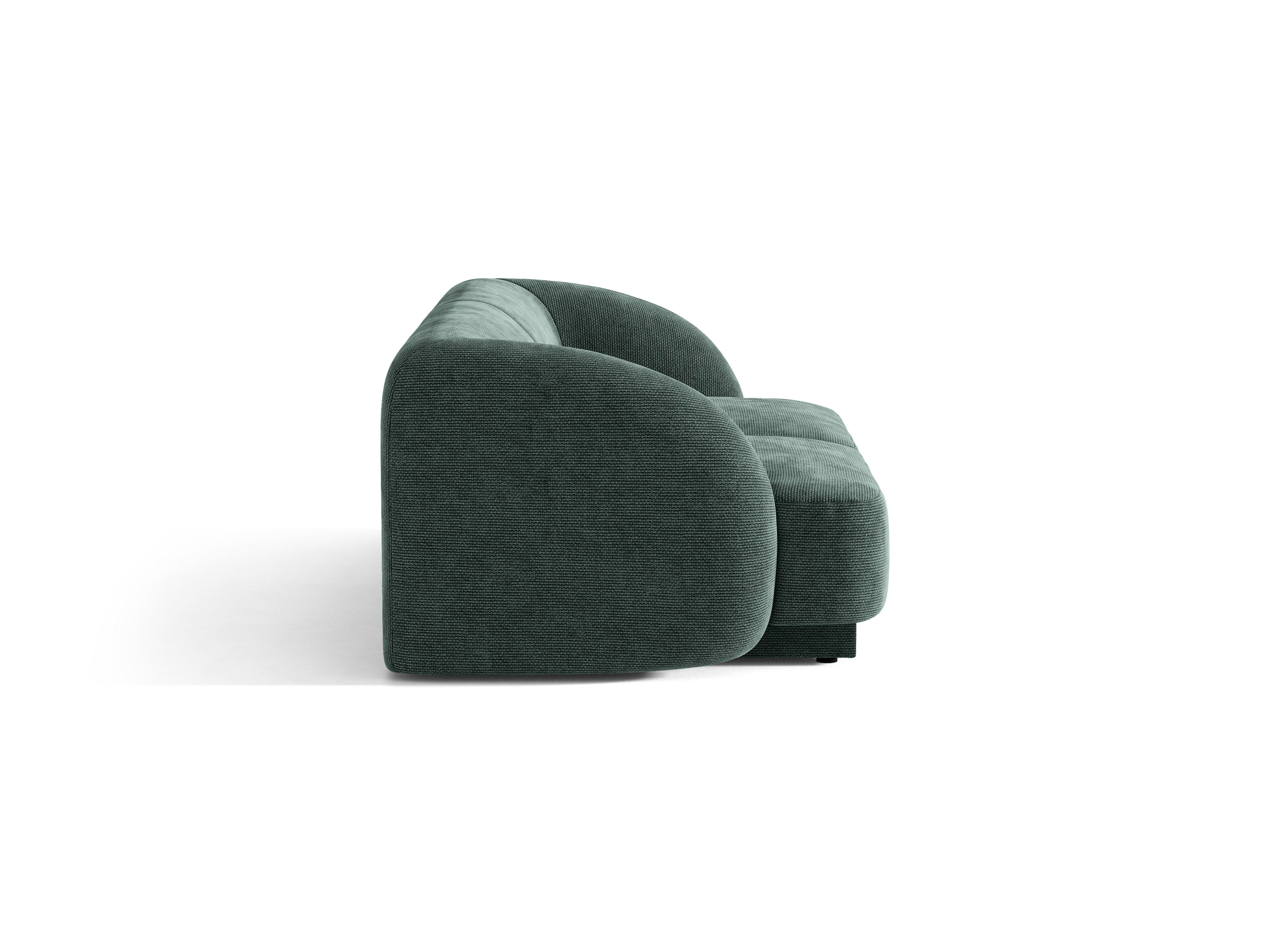 Sofa 2-sitzig MILEY petrol Chenille seidig