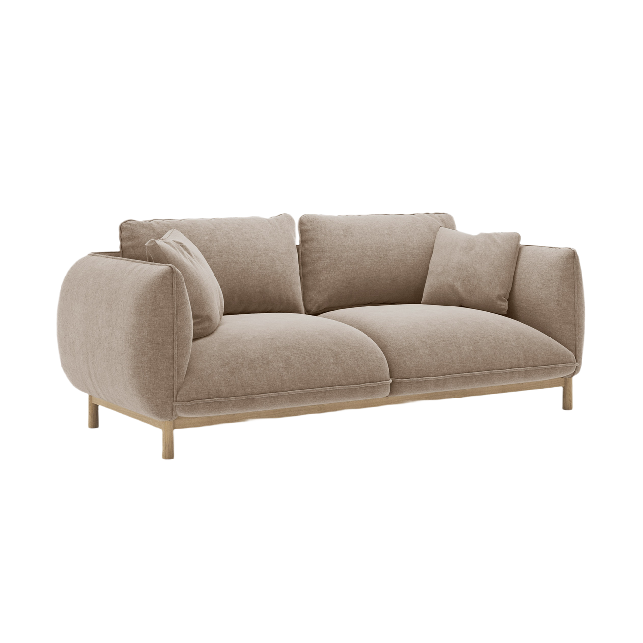 2-seater Sofa ADA sand chenille