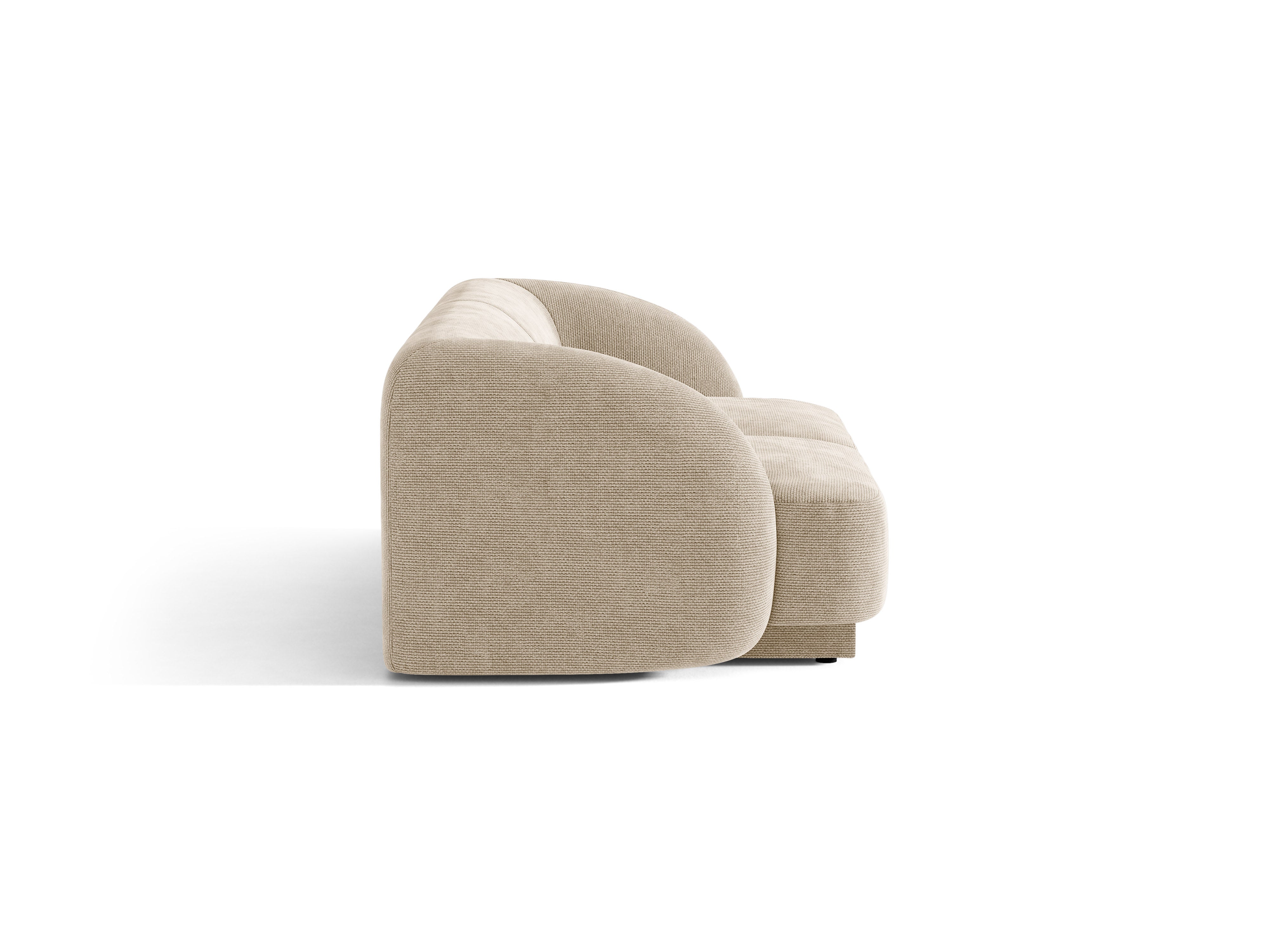 Sofa 2-sitzig MILEY beige Chenille