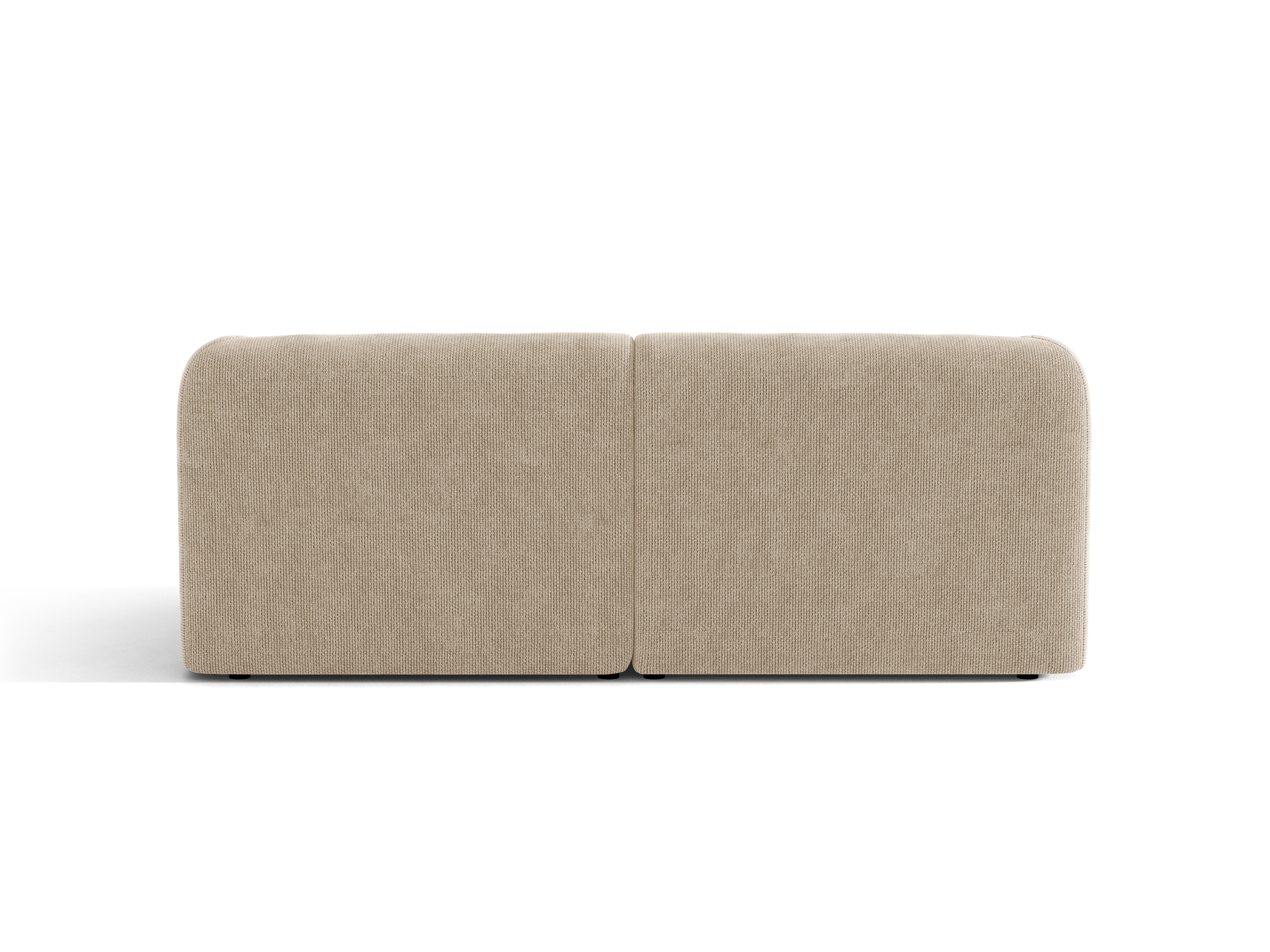 Sofa 2-sitzig MILEY beige Chenille