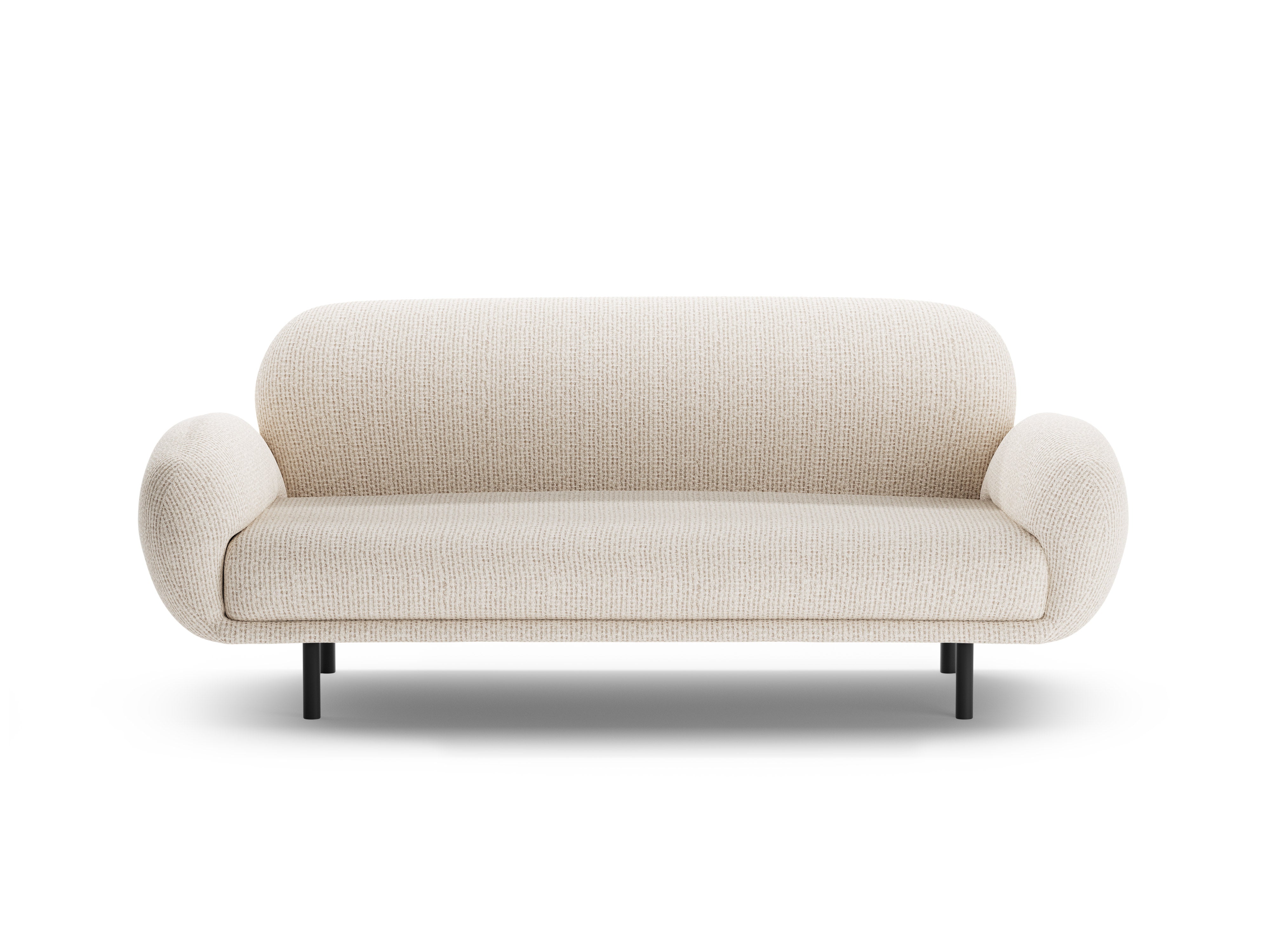 2.5-seater Sofa POPPY light beige chenille