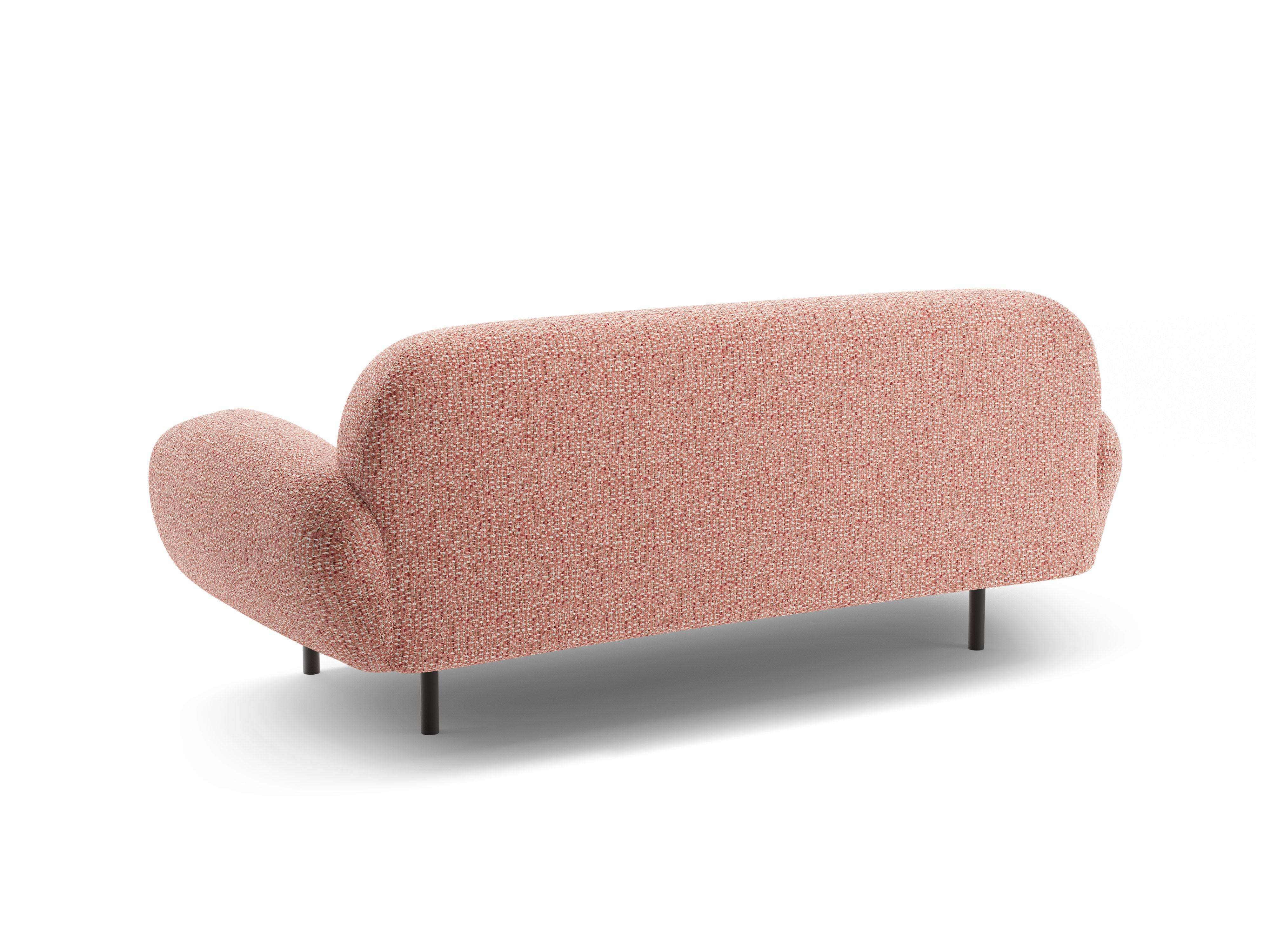 Sofa 2,5-sitzig POPPY rosa Chenille