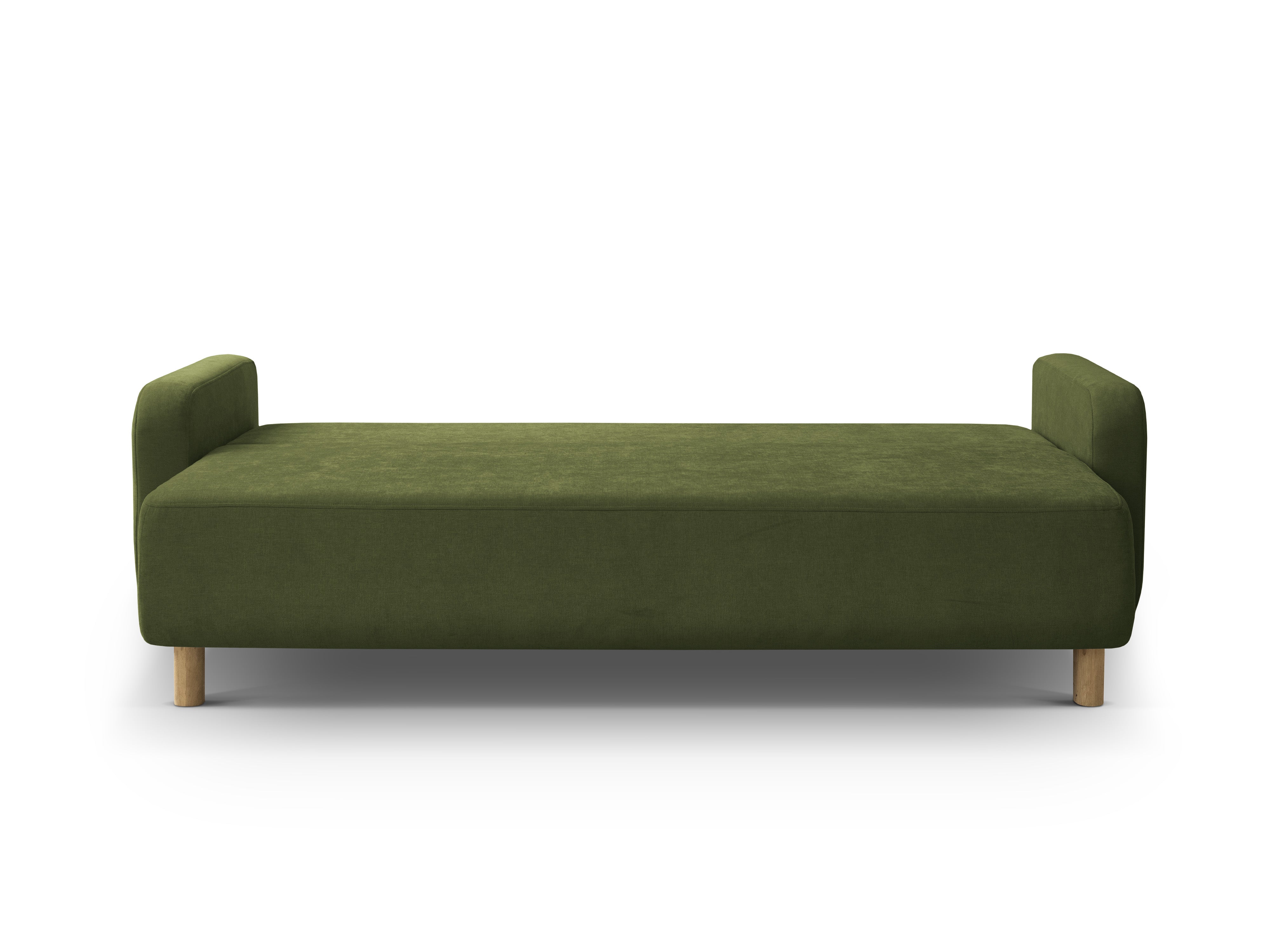 Sofa 3-Sitzer mit Schlaffunktion ELEN grün Chenille [Monika] [Julia spr]