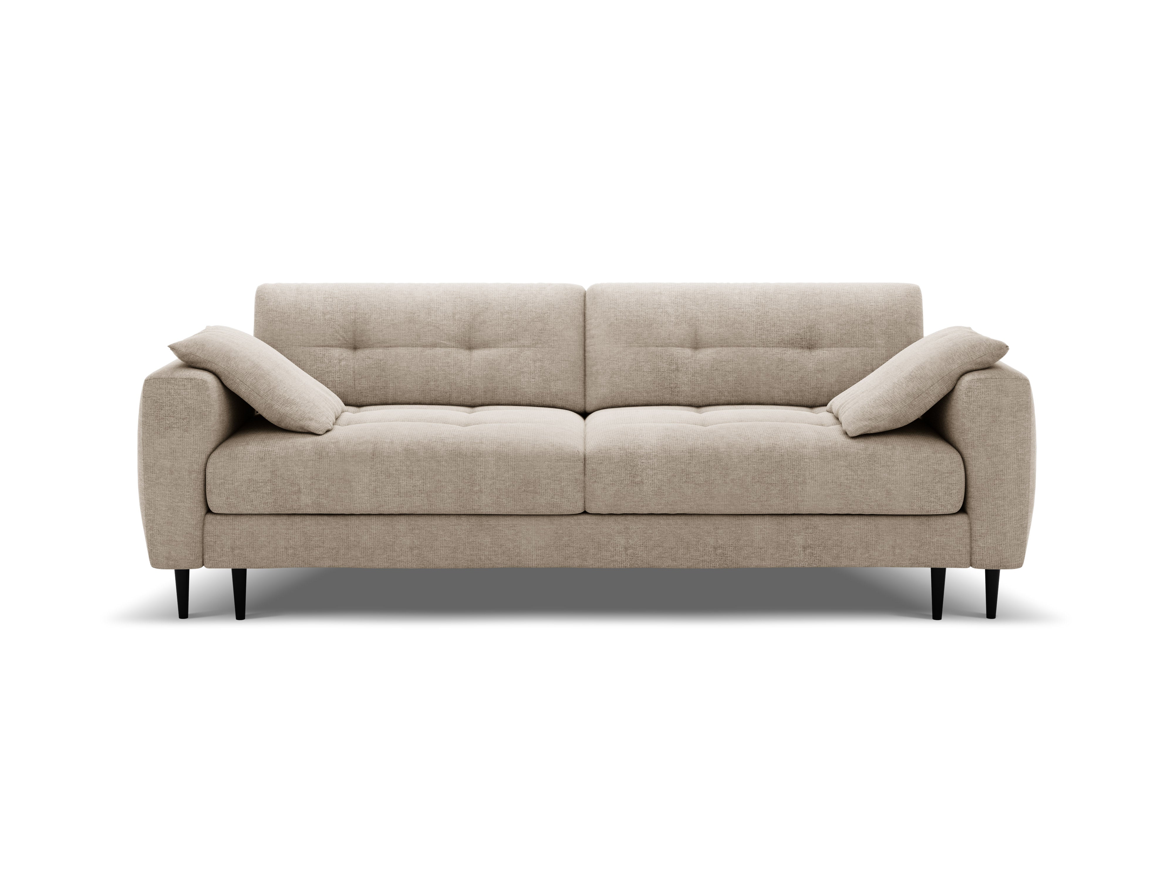 Sofa 3-sitzig mit Schlaffunktion BEMY beige