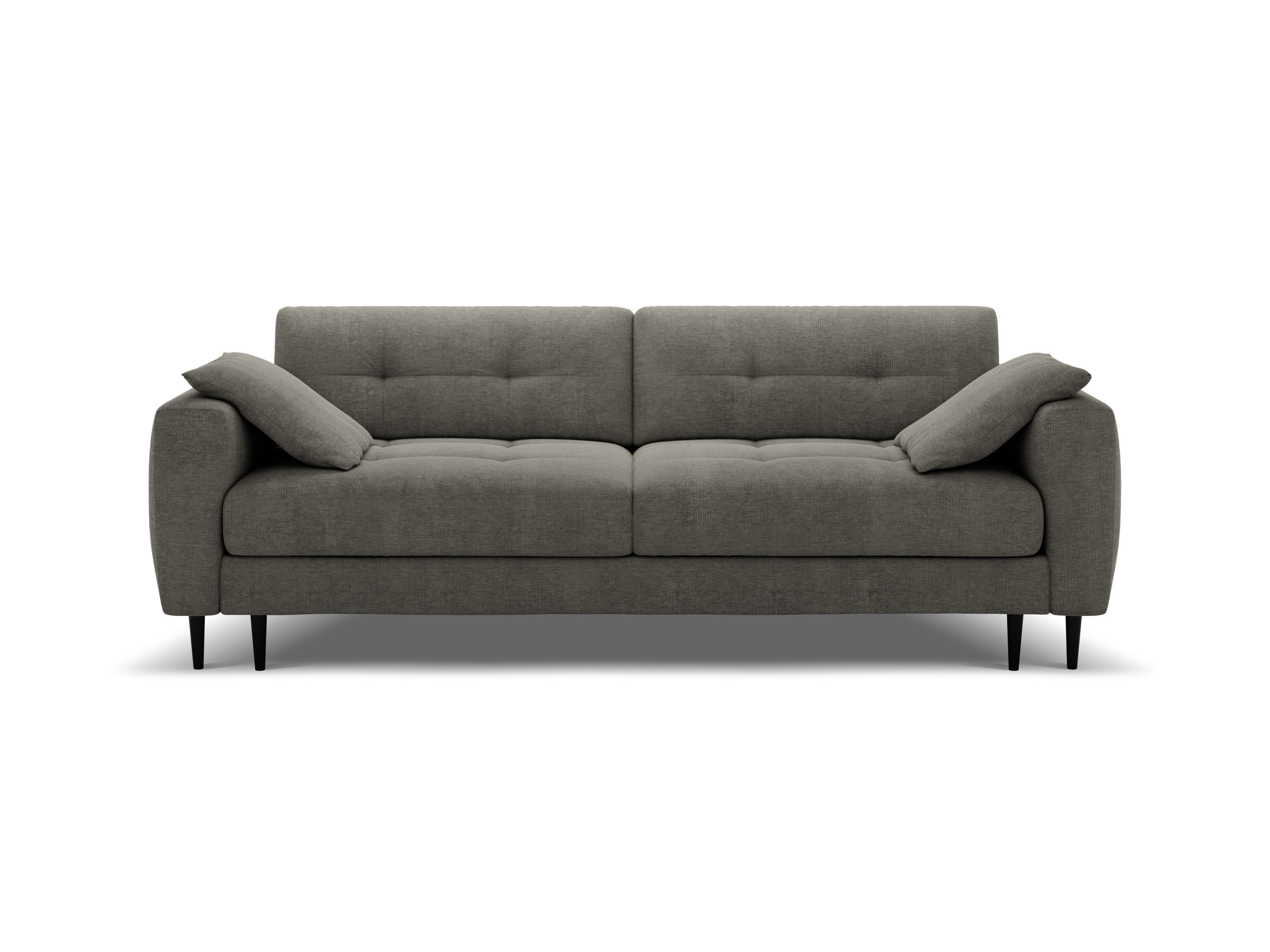 Sofa 3-Sitzer mit Schlaffunktion BEMY grau