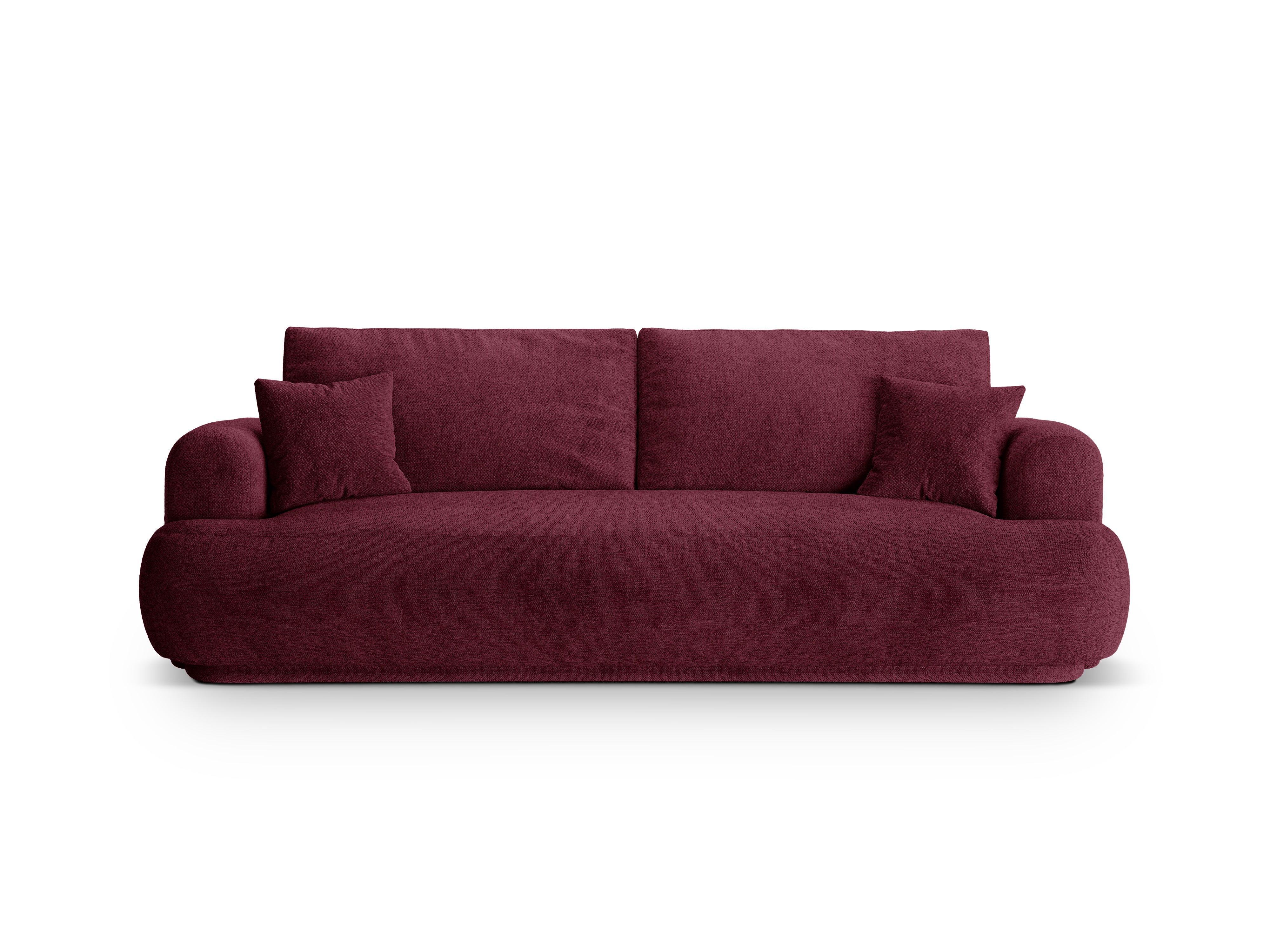 Sofa mit Ella Burgunderschlaffunktion