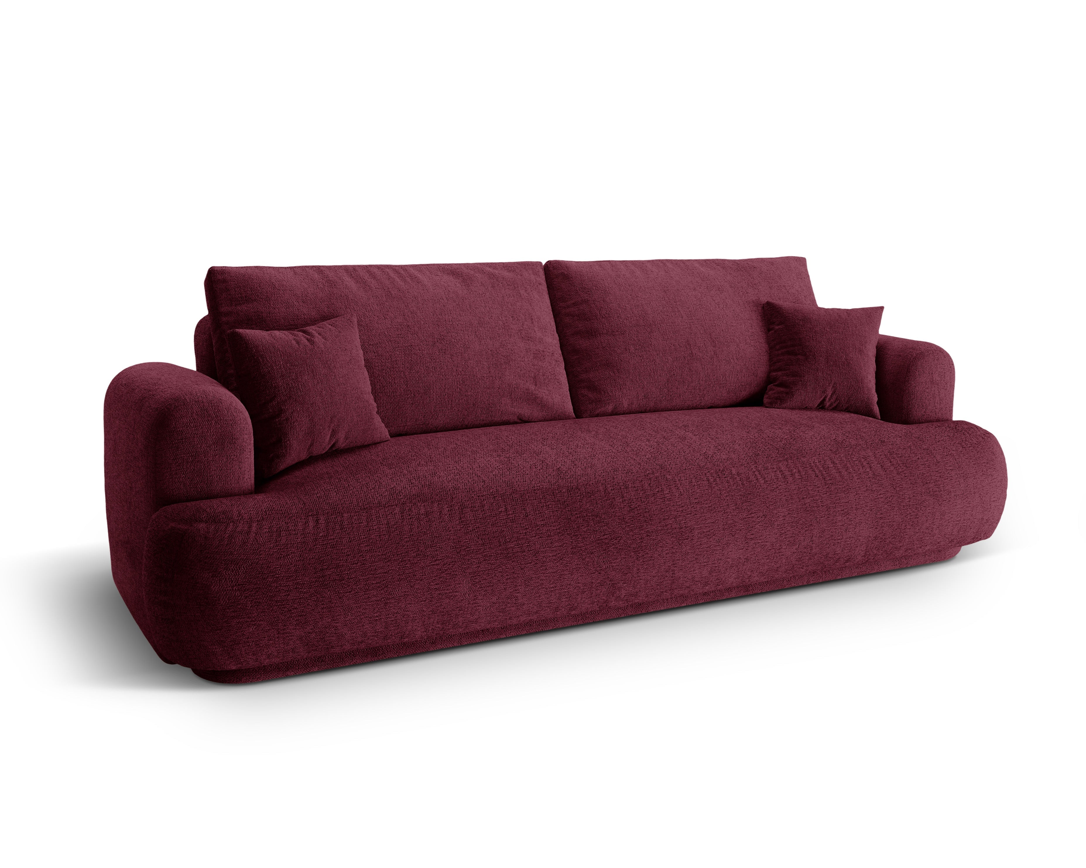 Sofa with Ella Burgundy sleeping function