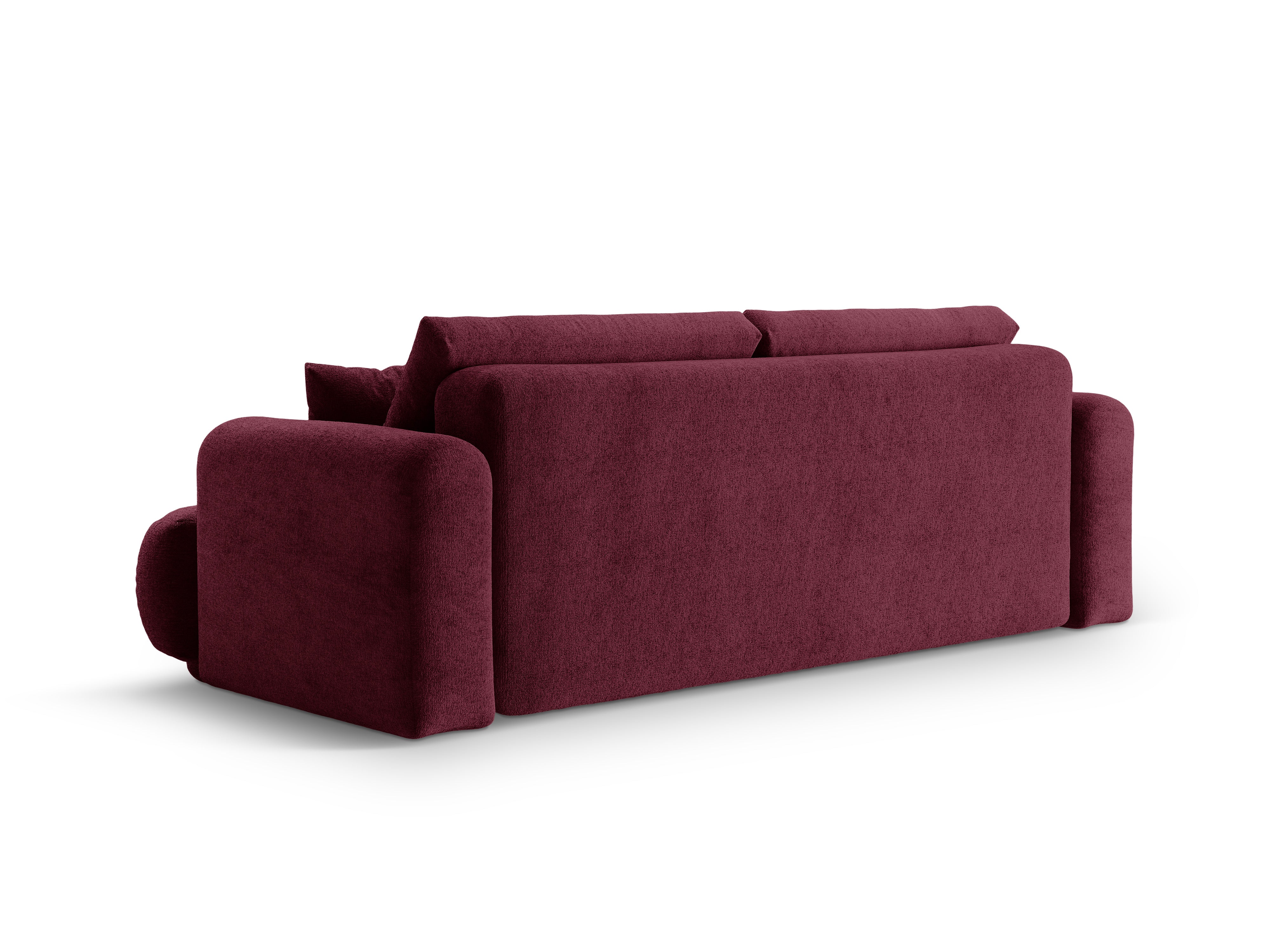 Sofa mit Ella Burgunderschlaffunktion