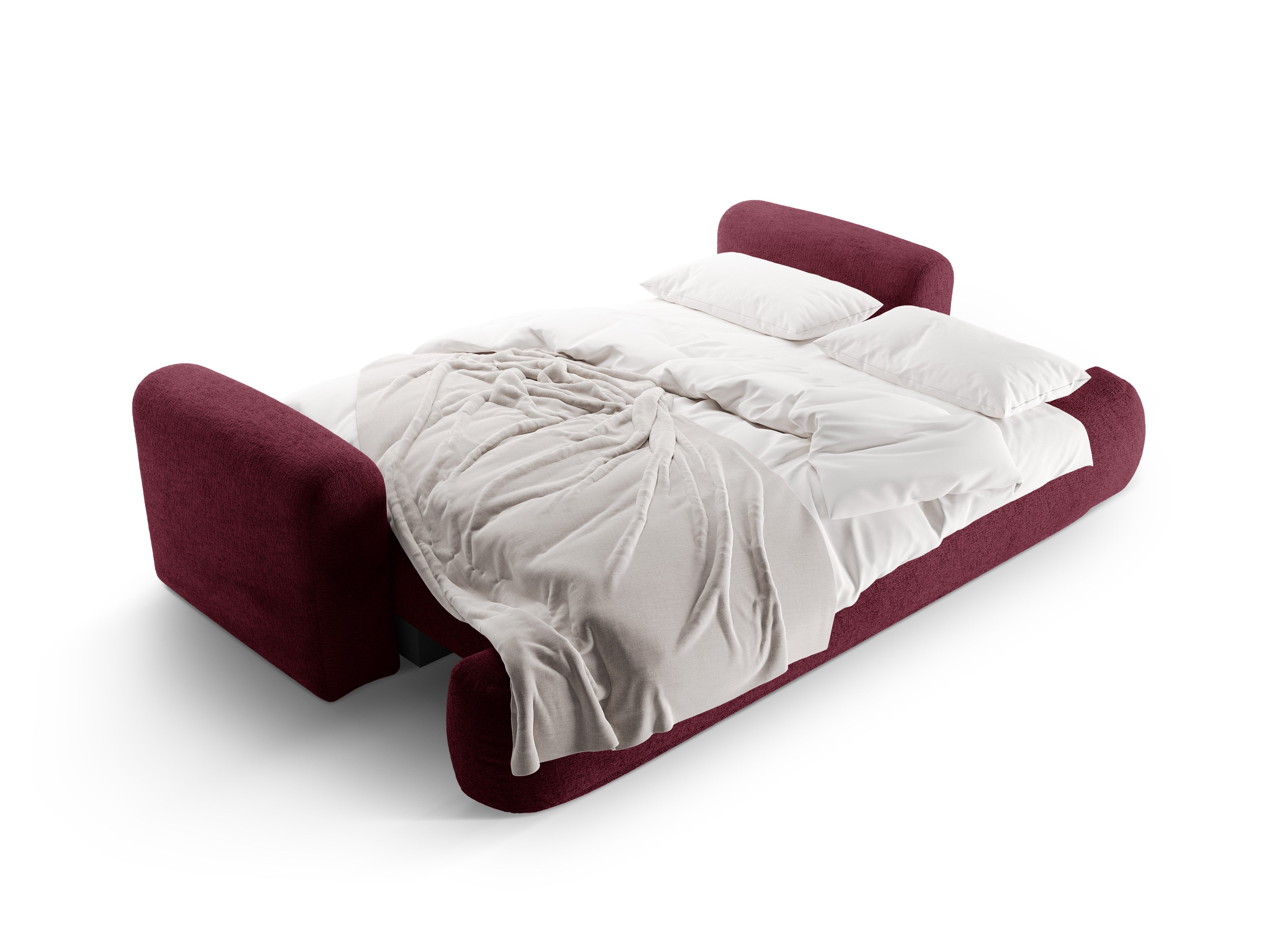 Sofa mit Ella Burgunderschlaffunktion