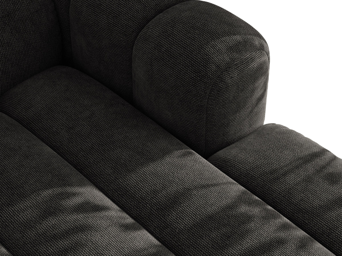 Sofa 3-osobowa z funkcją spania LUPINE szary szenil – ujęcie 7