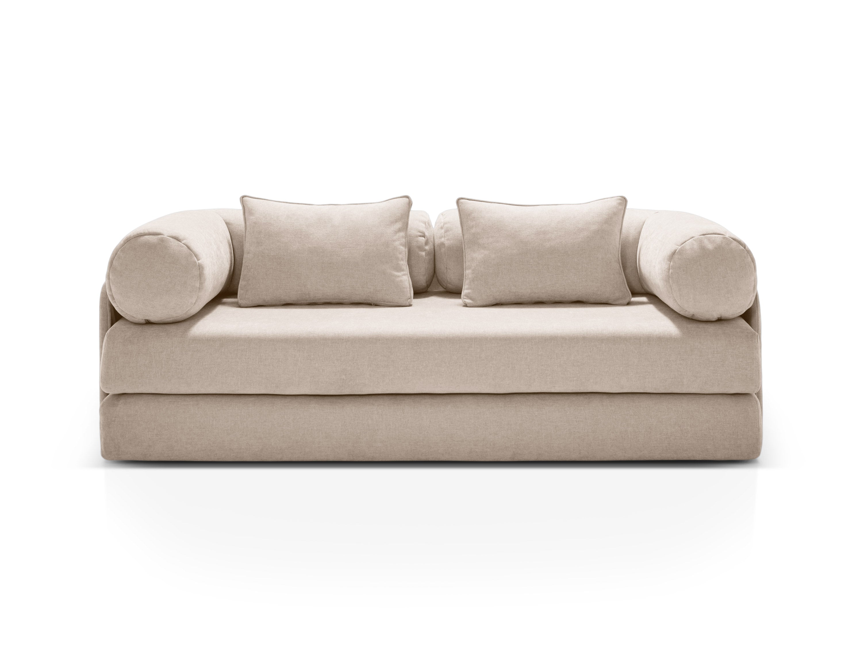 Sofa 3-Sitzer mit Schlaffunktion DREAMY beige