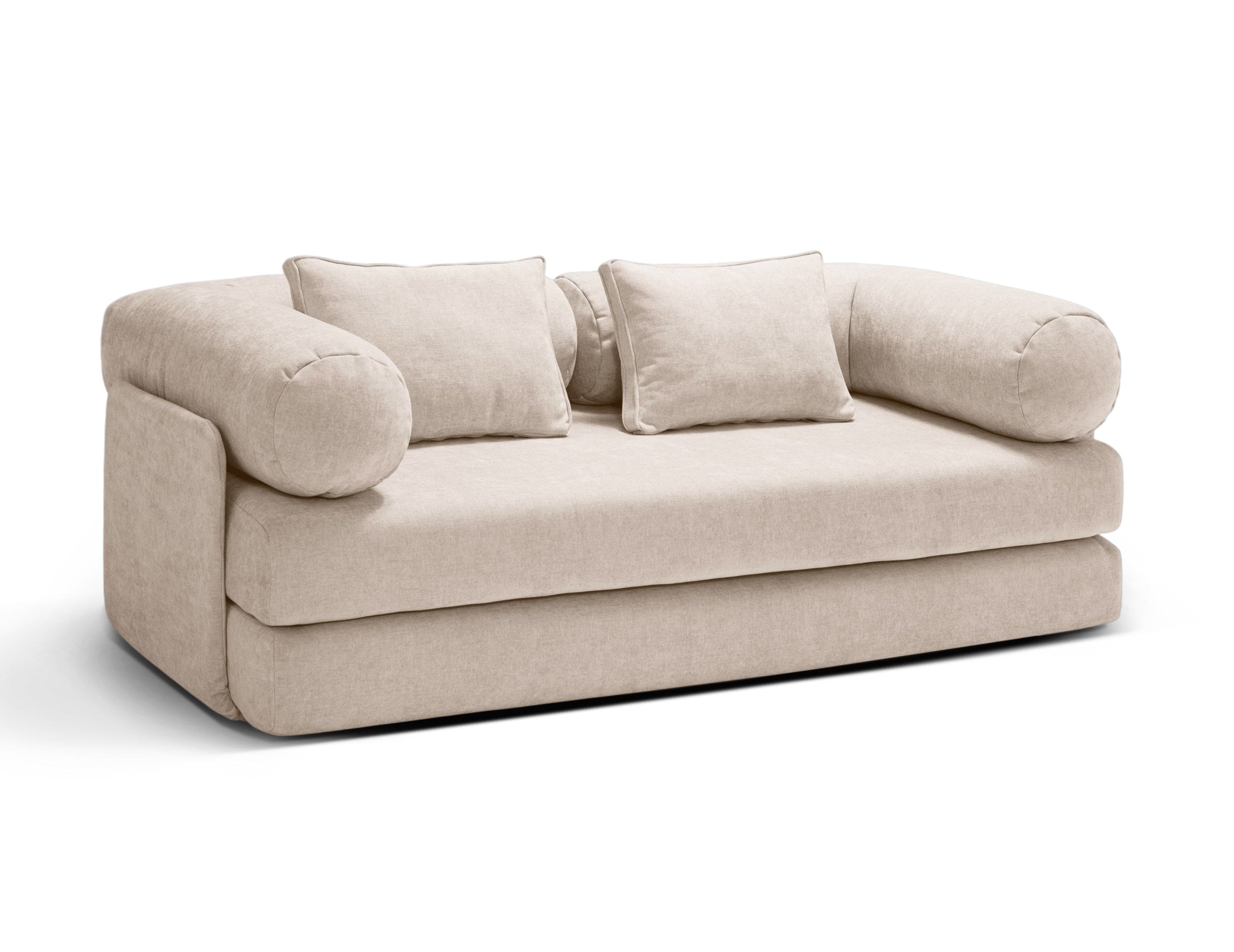 Sofa 3-Sitzer mit Schlaffunktion DREAMY beige