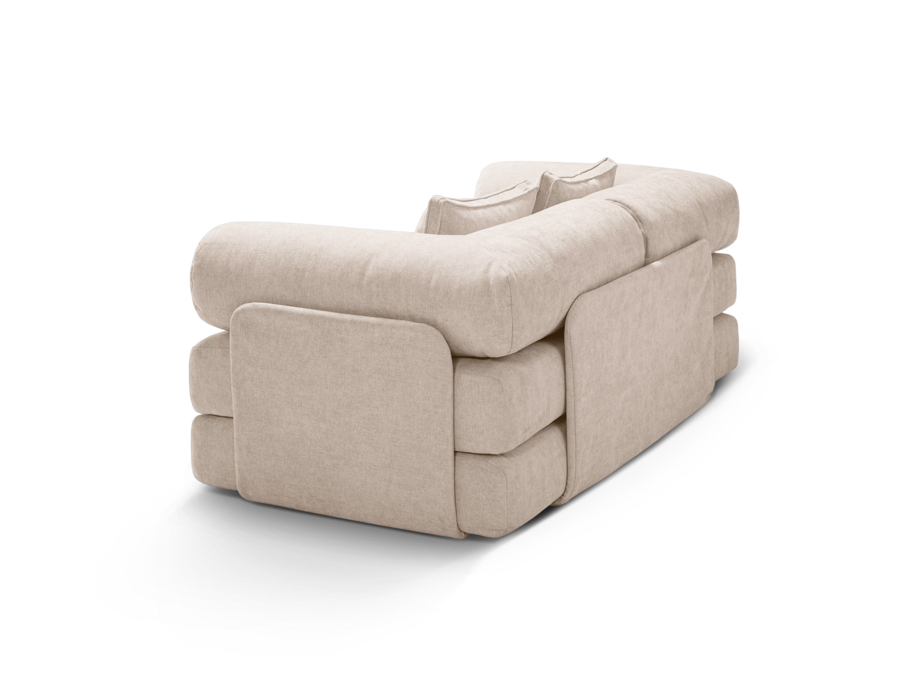 Sofa 3-Sitzer mit Schlaffunktion DREAMY beige