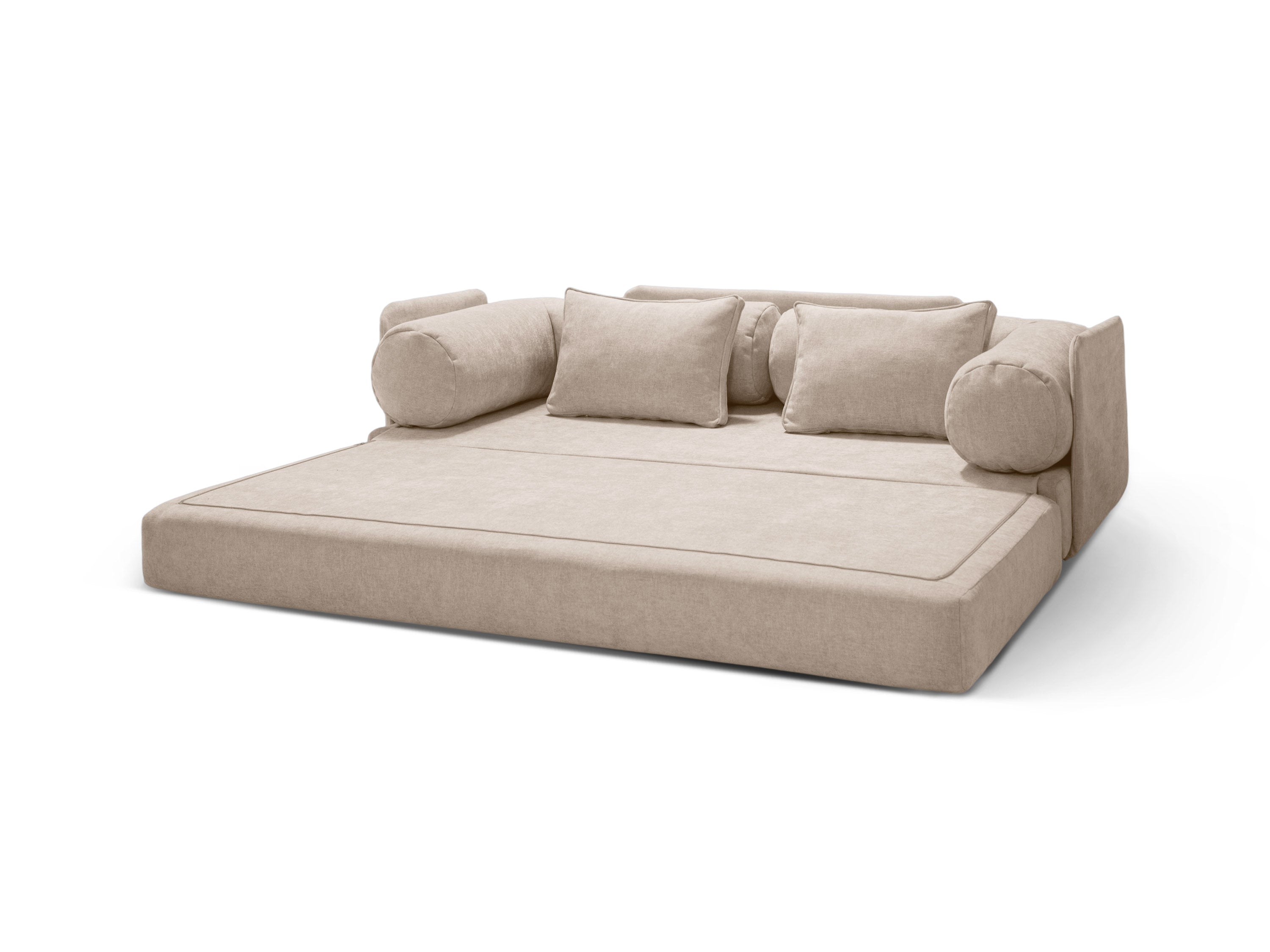 Sofa 3-Sitzer mit Schlaffunktion DREAMY beige