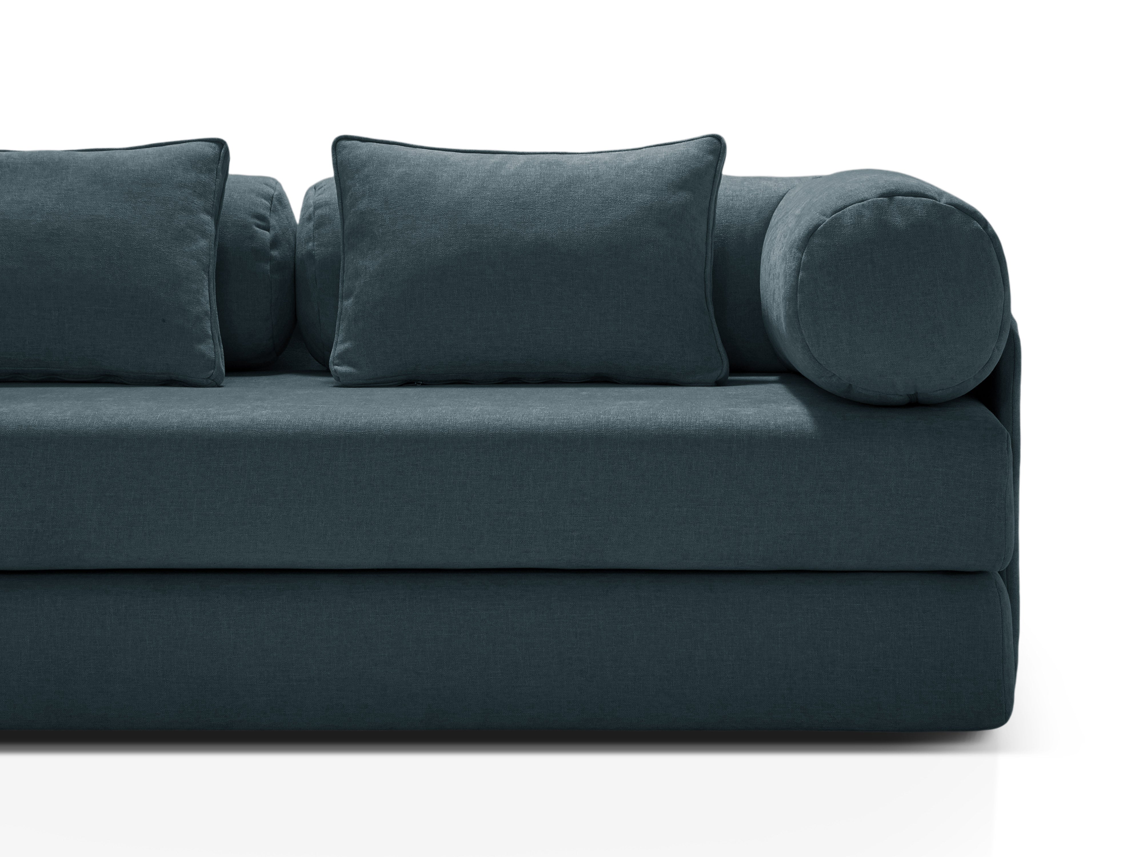 Sofa 3-sitzig mit Schlaffunktion DREAMY tiefes Petrol
