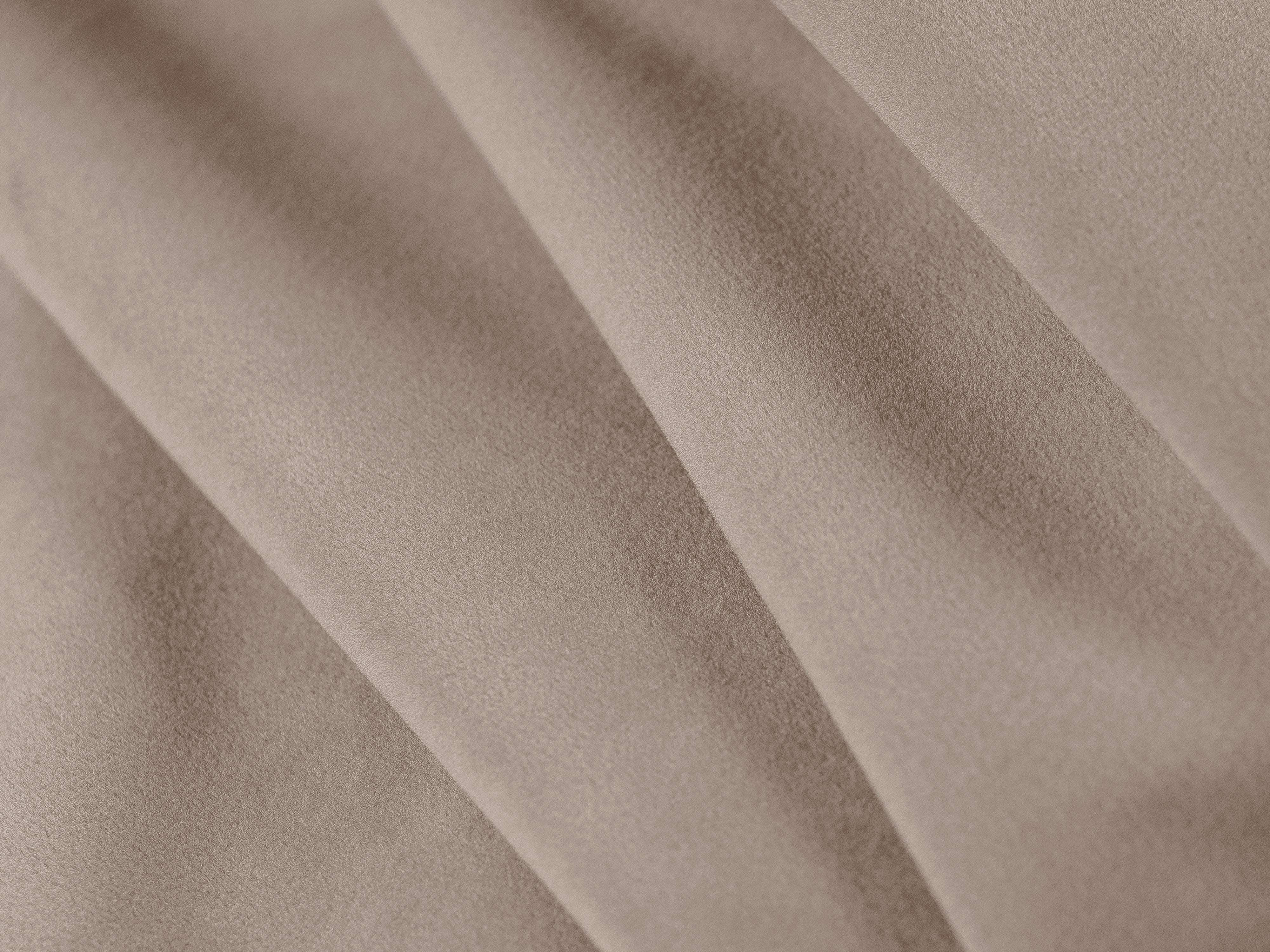 Sofa aus Samt 3-sitzig mit Schlaffunktion DORMI beige