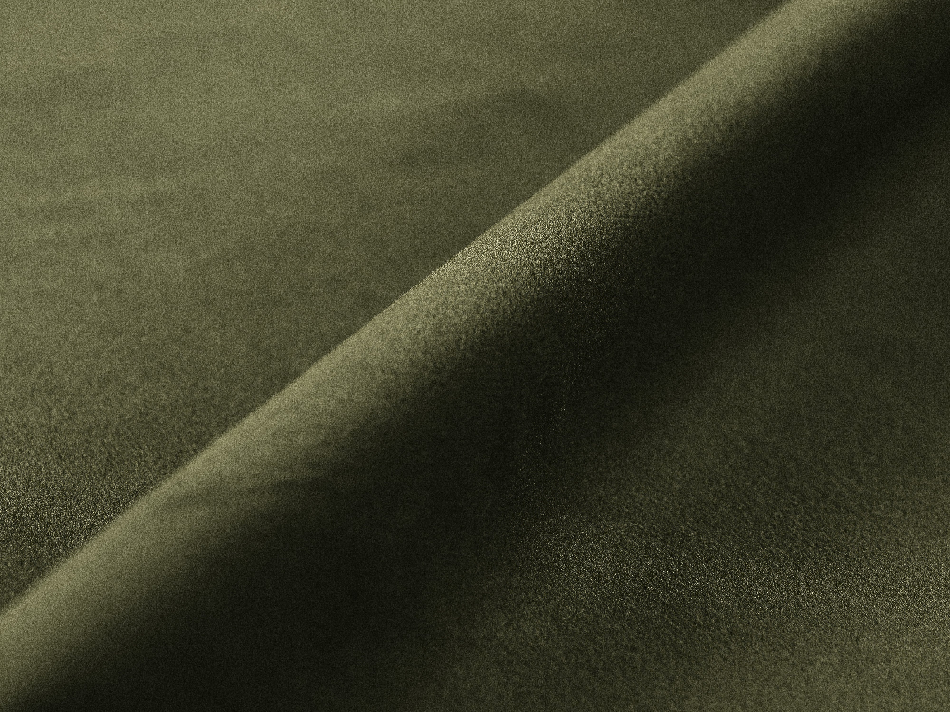 Samtsofa 3-sitzig mit Schlaf-Funktion VICTOR grün