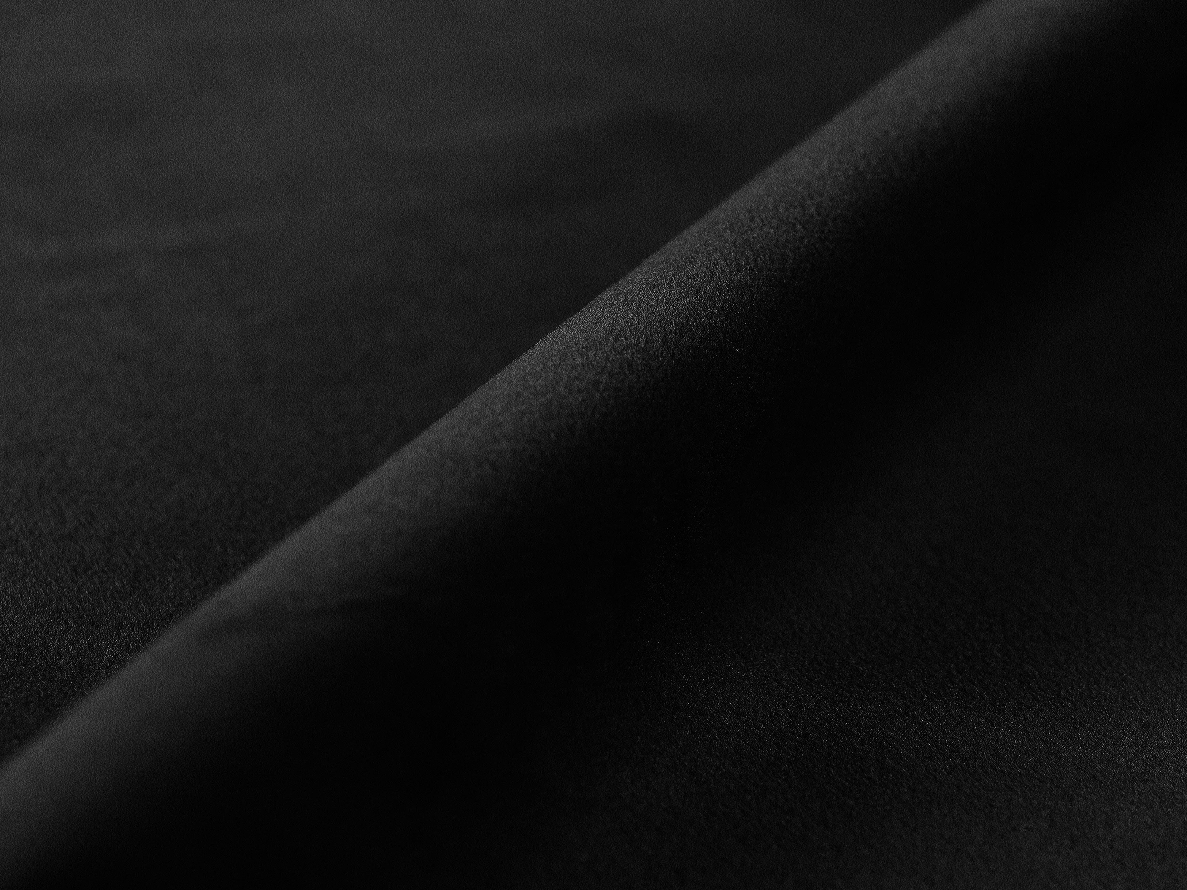 Samtsofa 3-sitzig mit Schlaf-Funktion VICTOR schwarz