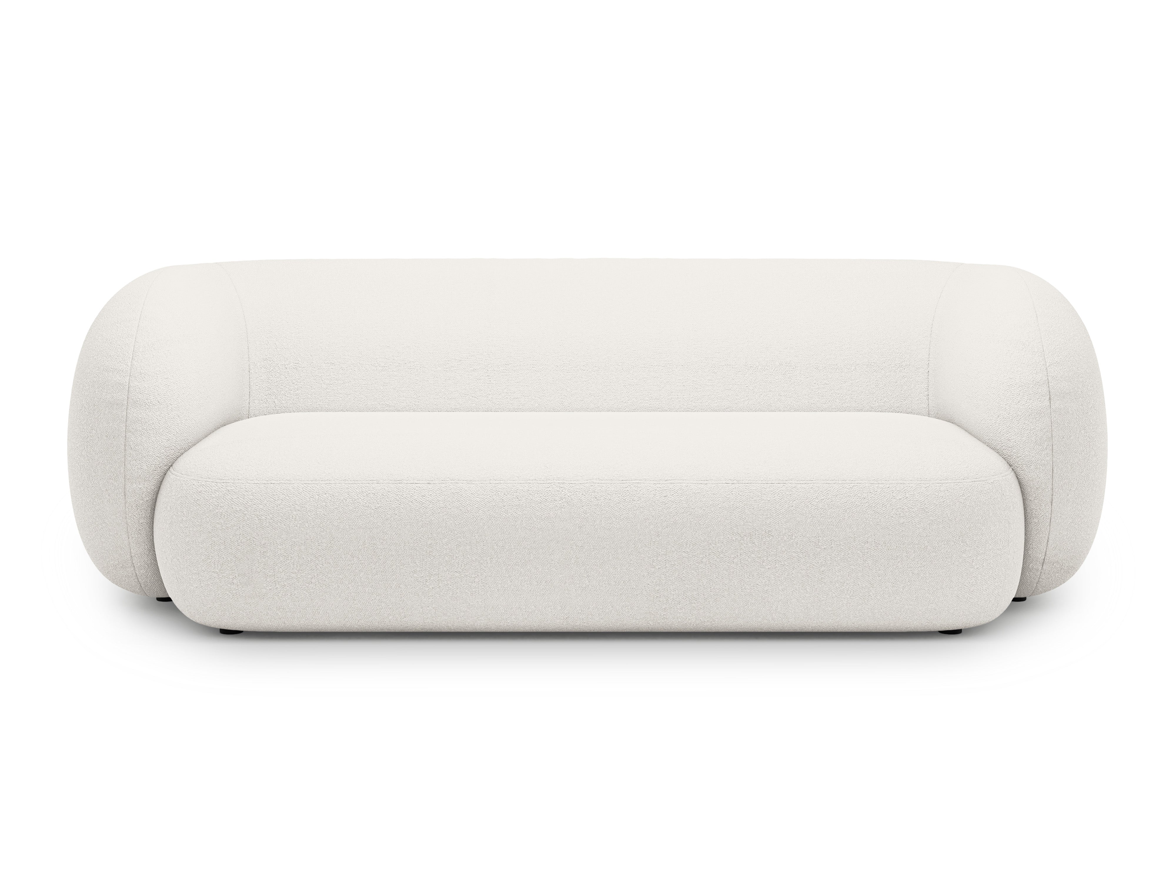 Sofa 3-sitzig KATE weiß Boucle [Monika] [Amelia spr]