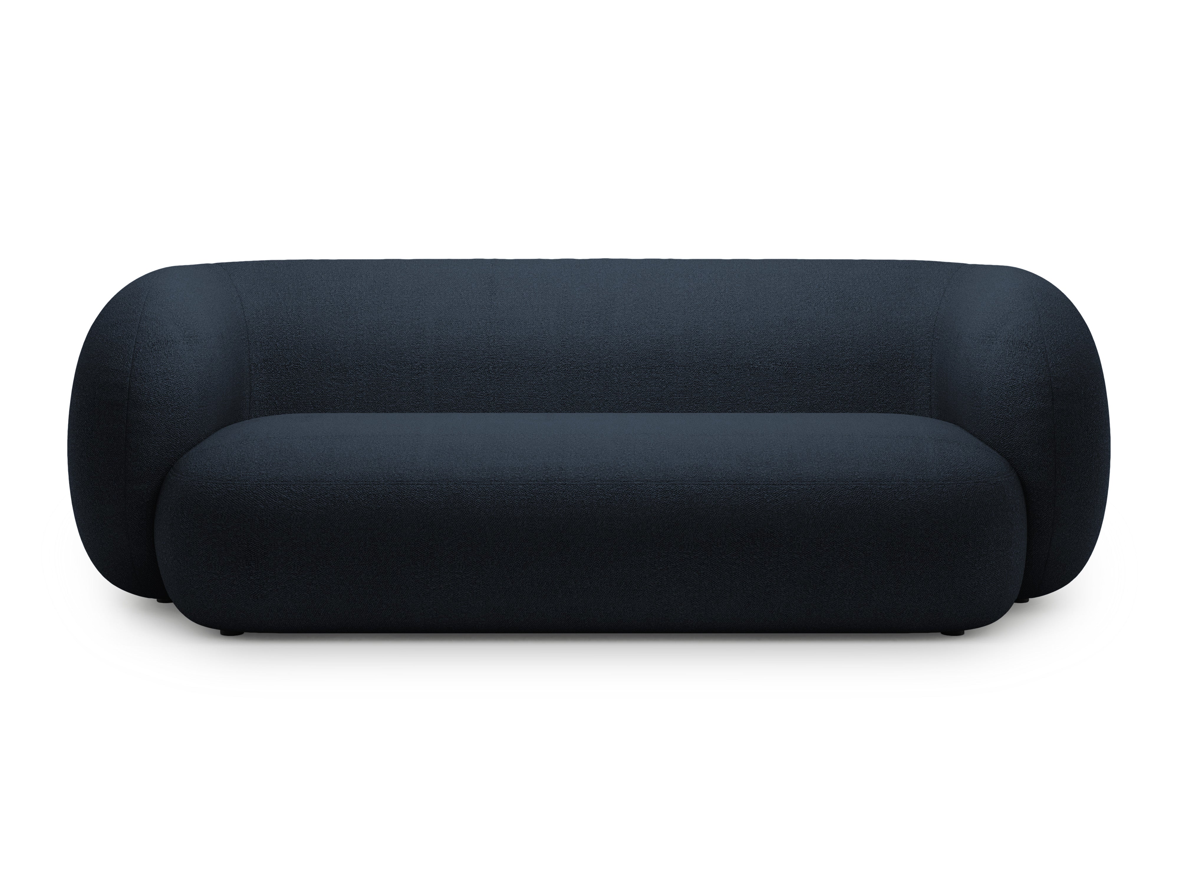 Sofa 3-Sitzer KATE granatblau Boucle [Monika] [Amelia spr]