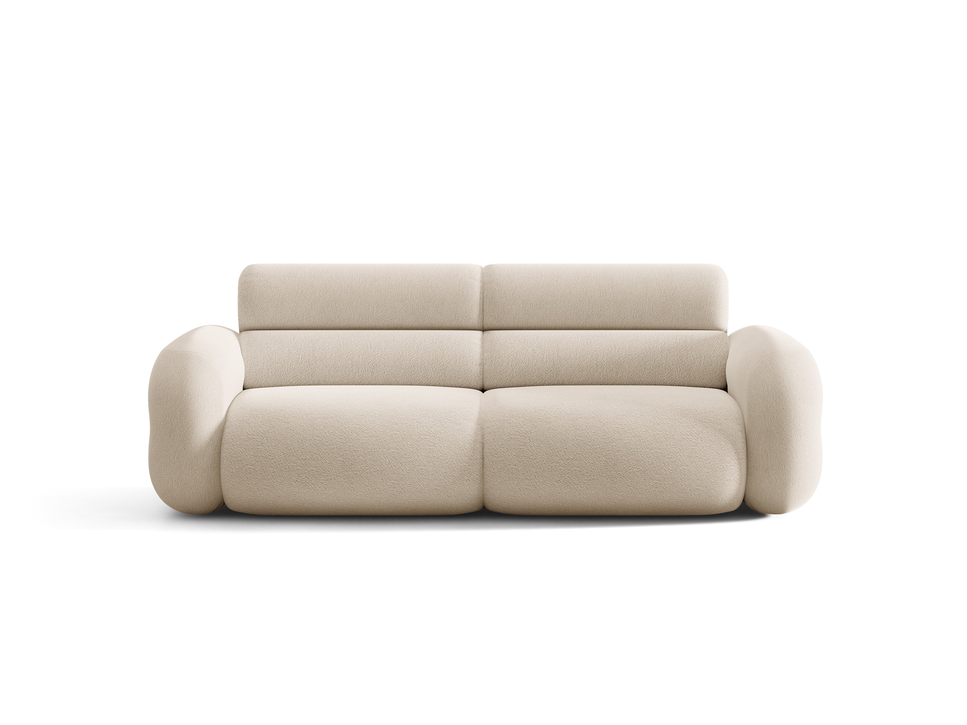 Sofa für 3 Personen NEO in beigem Boucle