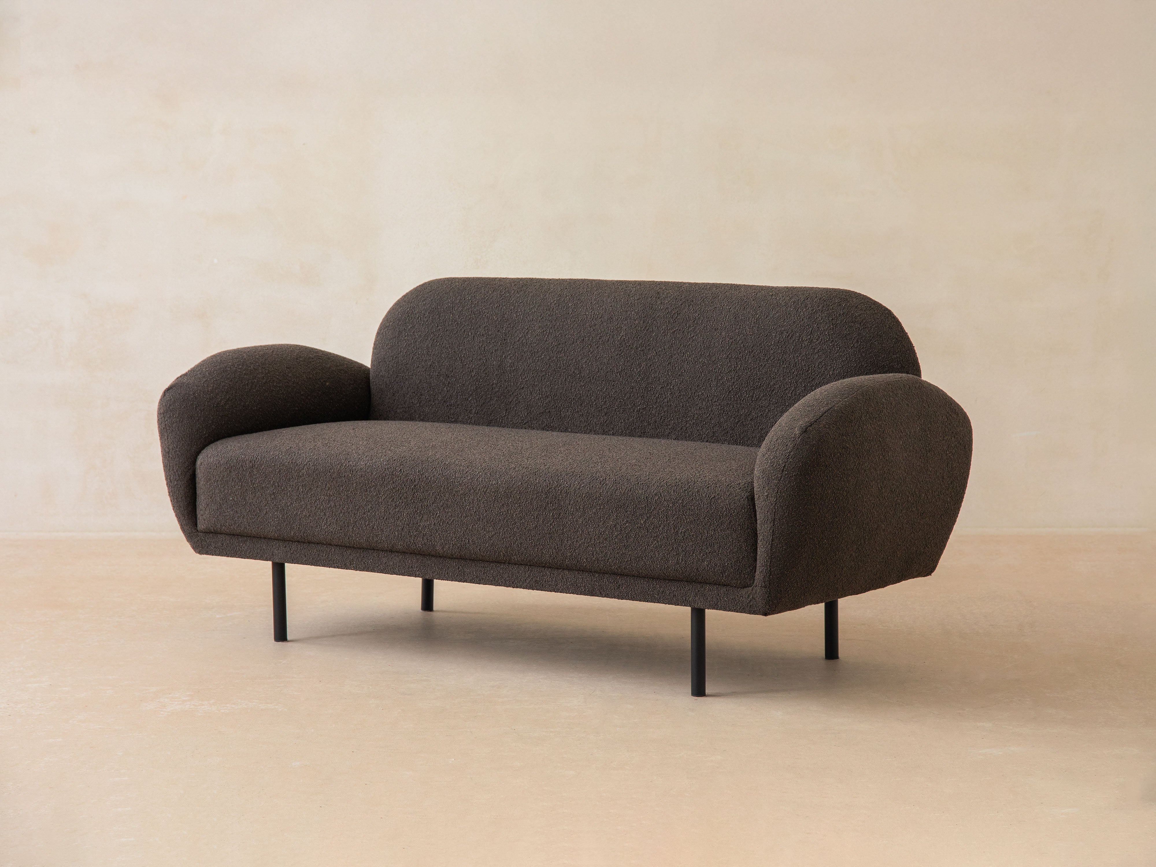 Sofa 3-Sitzer POPPY rosa Chenille