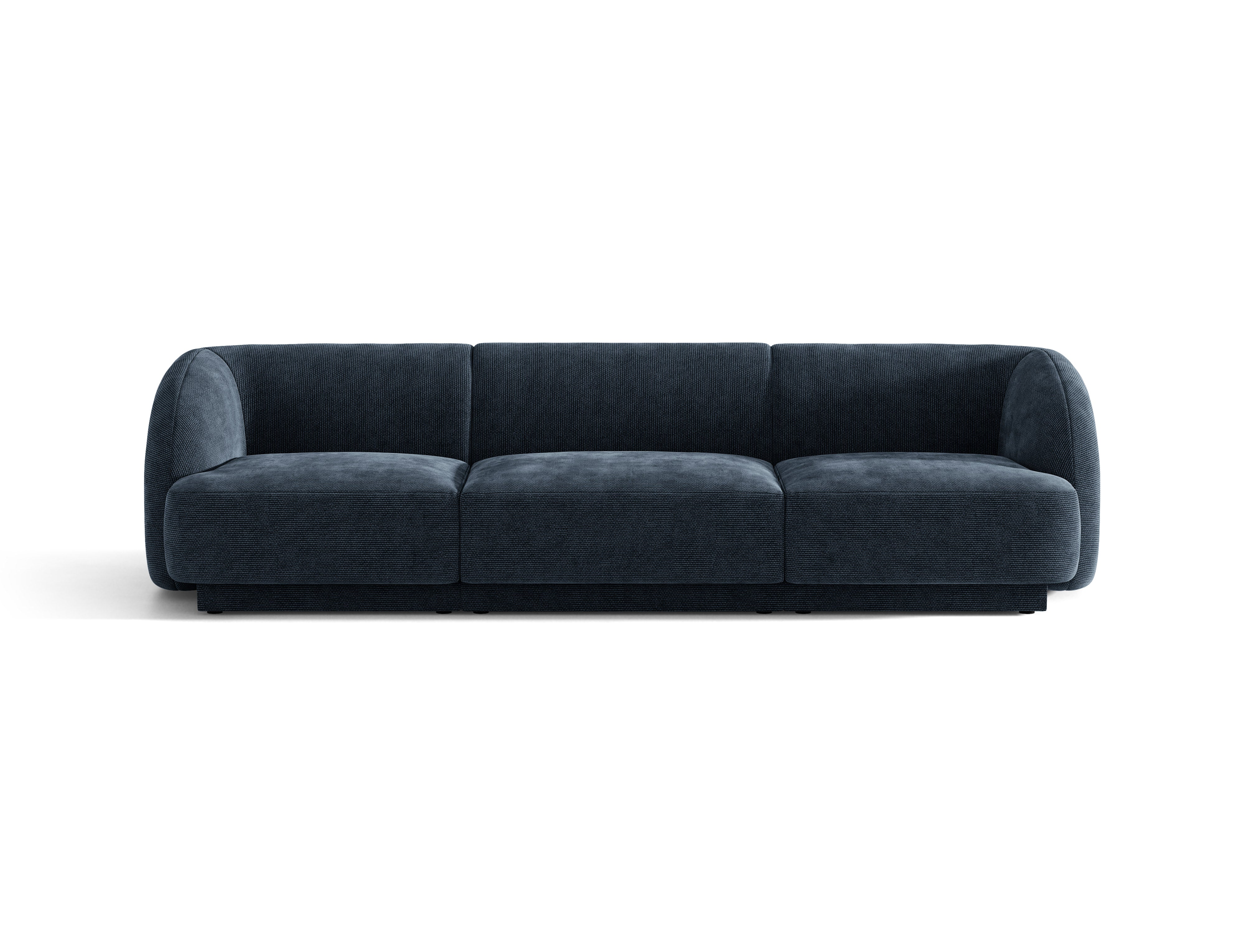 Sofa 3-Sitzer MILEY marineblau samtig