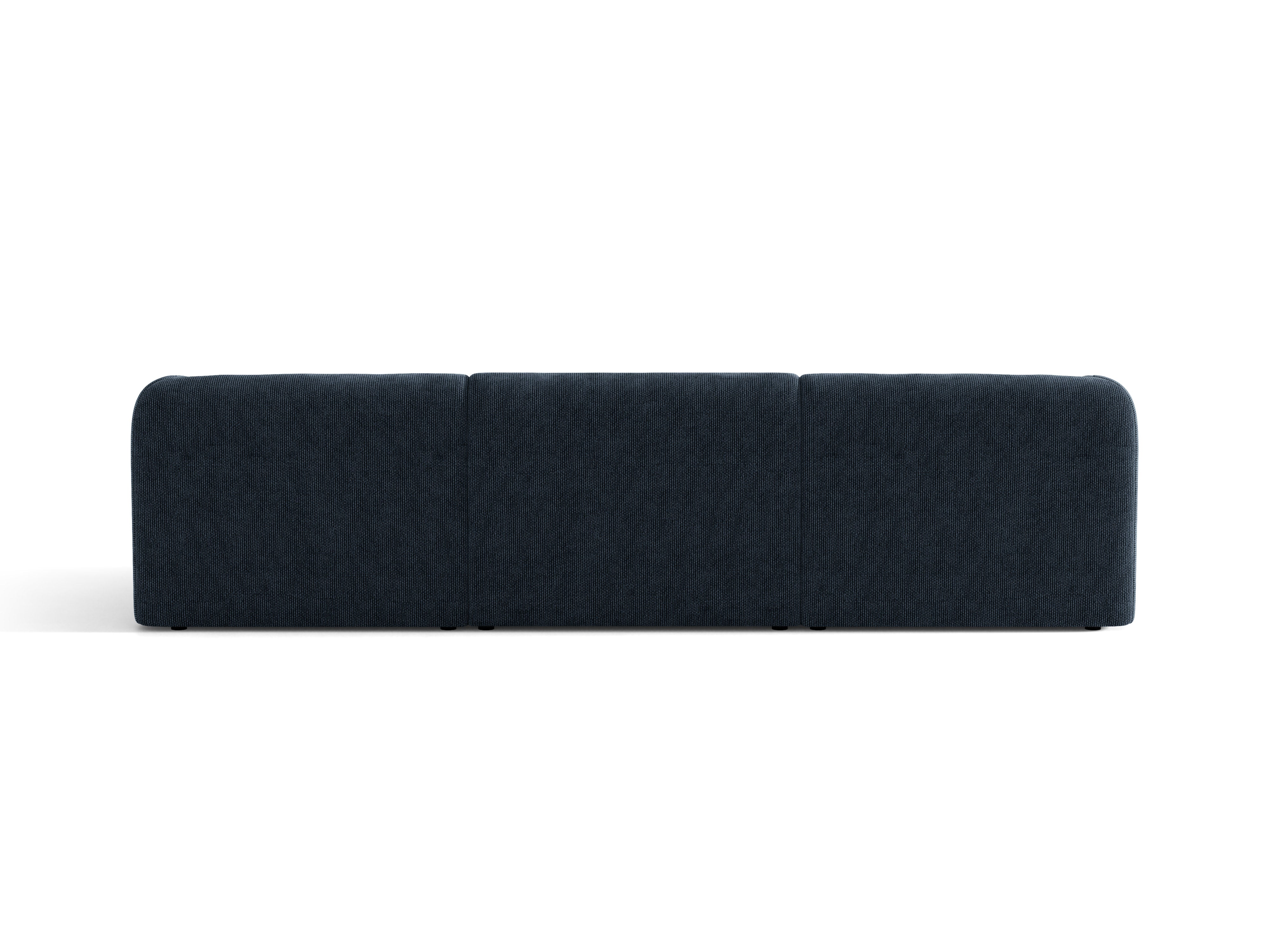 Sofa 3-Sitzer MILEY marineblau samtig