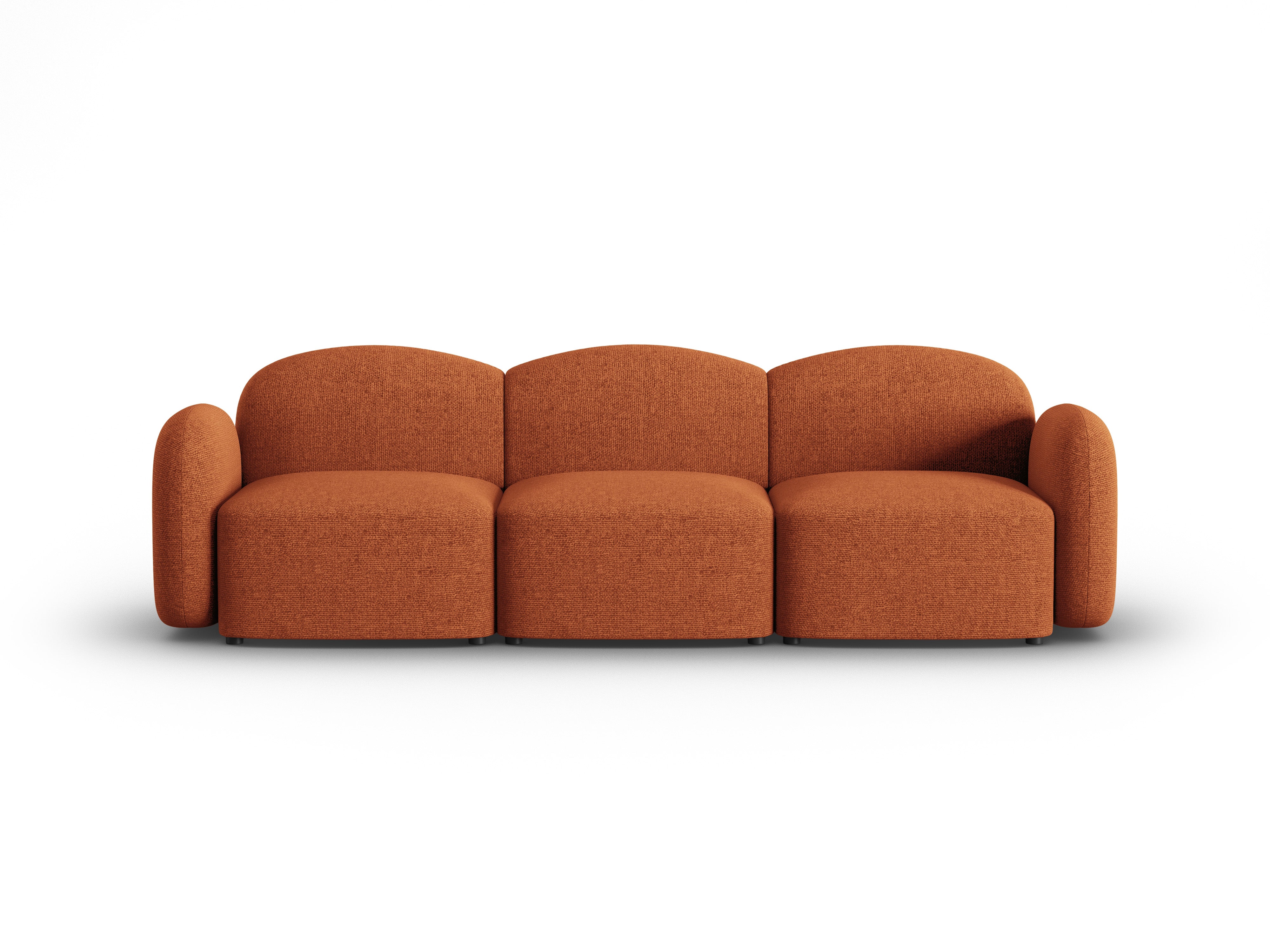 Sofa 3-osobowa BLAIR szenil terracotta melanż Micadoni    Eye on Design