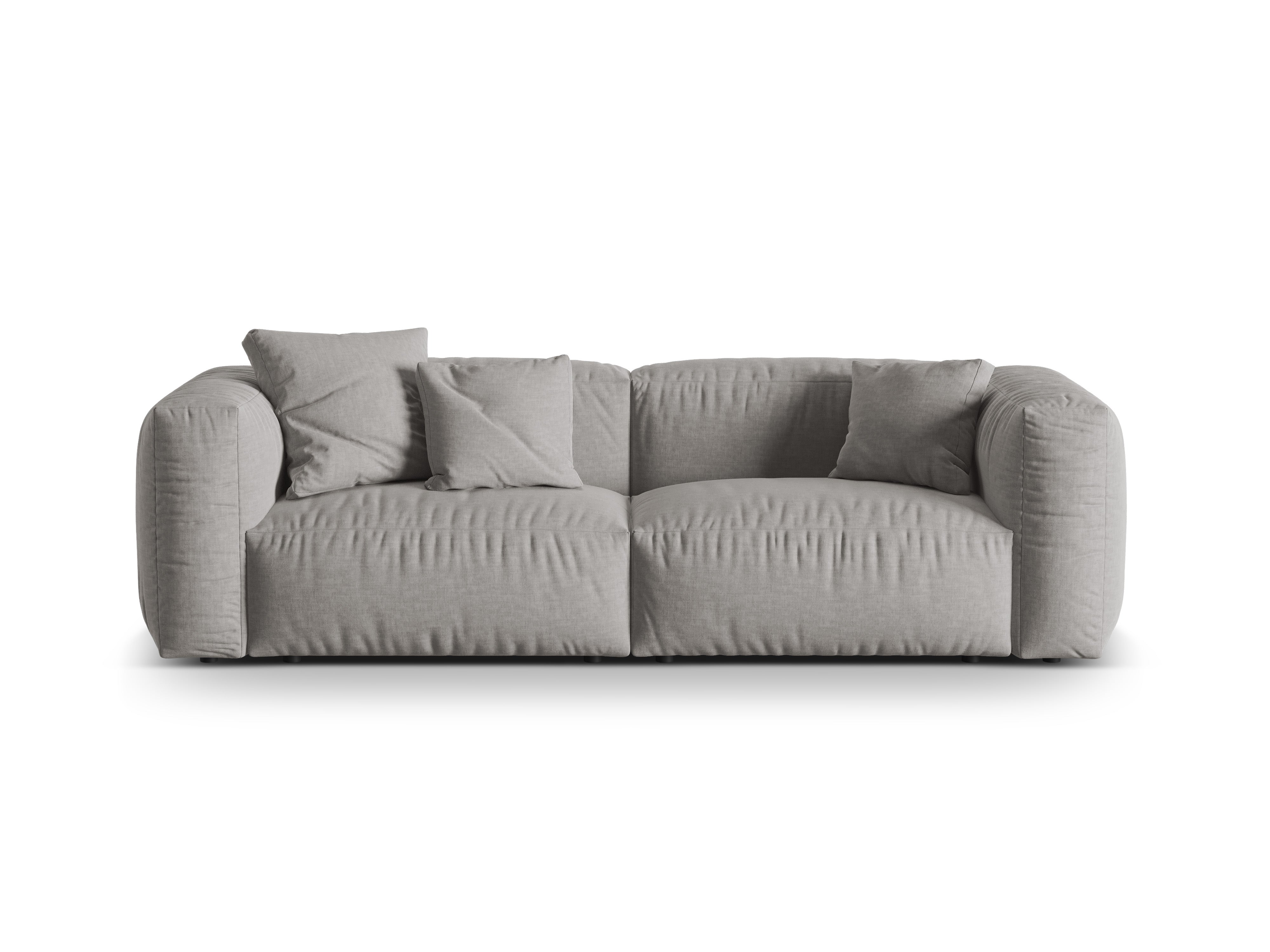 Modulares Sofa, "Martina", 3 Sitze, hellgrau, 240x106x75
In Europa gemacht