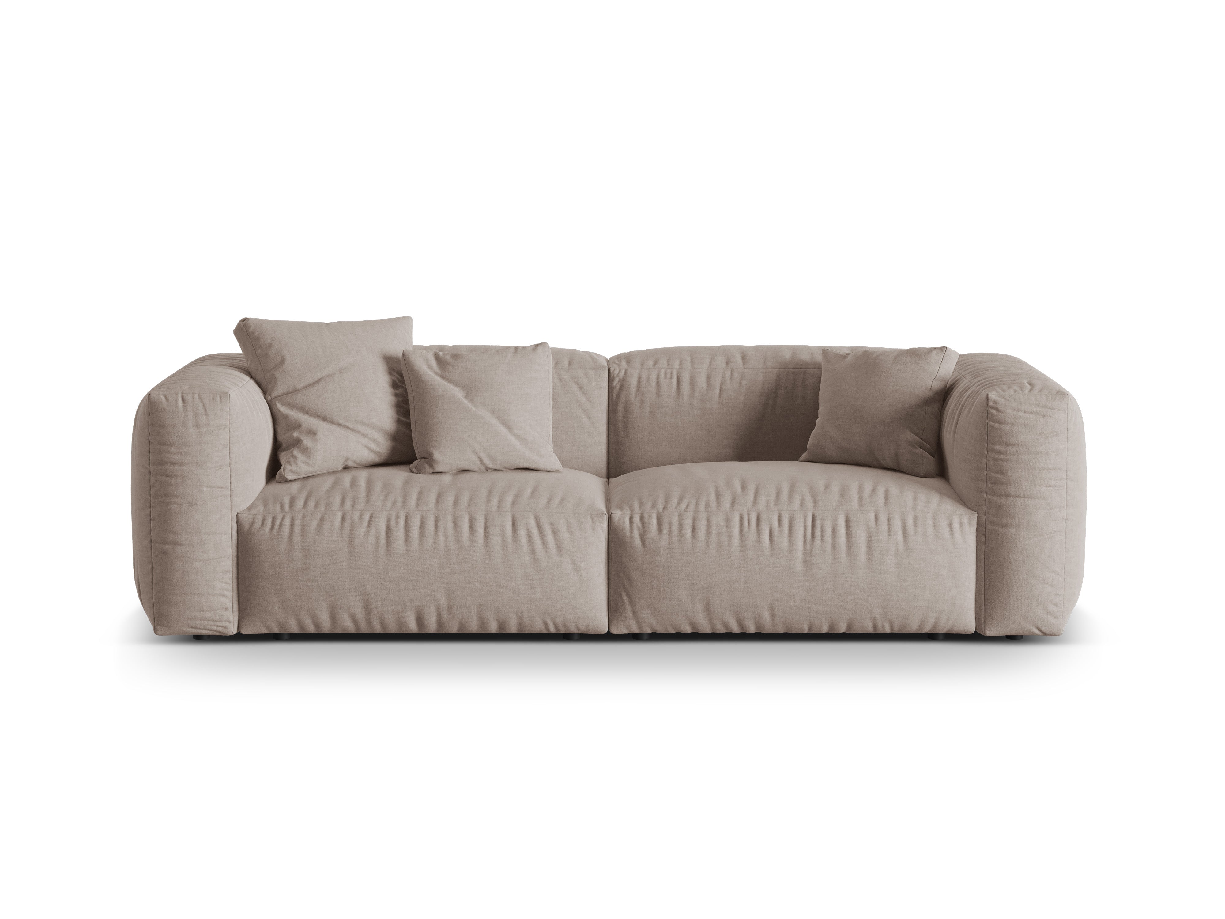 Modular Sofa, "Martina", 3 Seats, Dark Beige, 240x106x75
Made in Europe