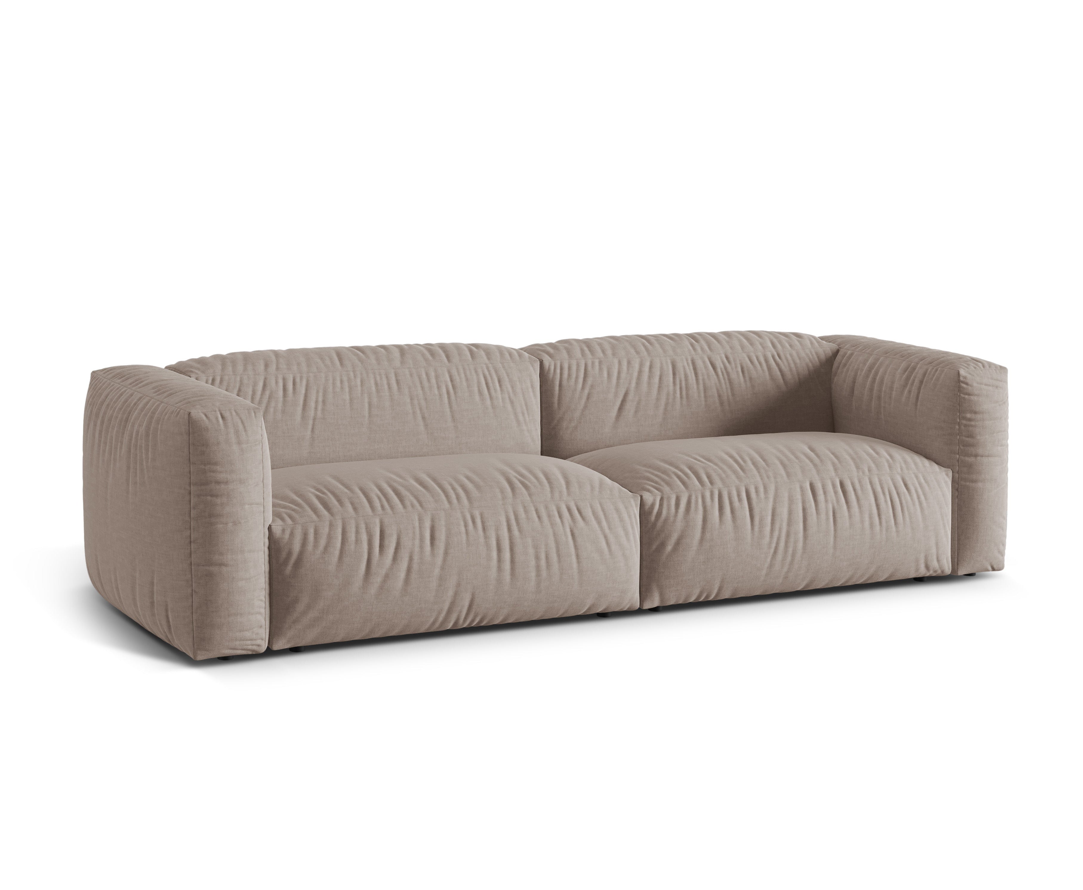 Modular Sofa, "Martina", 3 Seats, Dark Beige, 240x106x75
Made in Europe