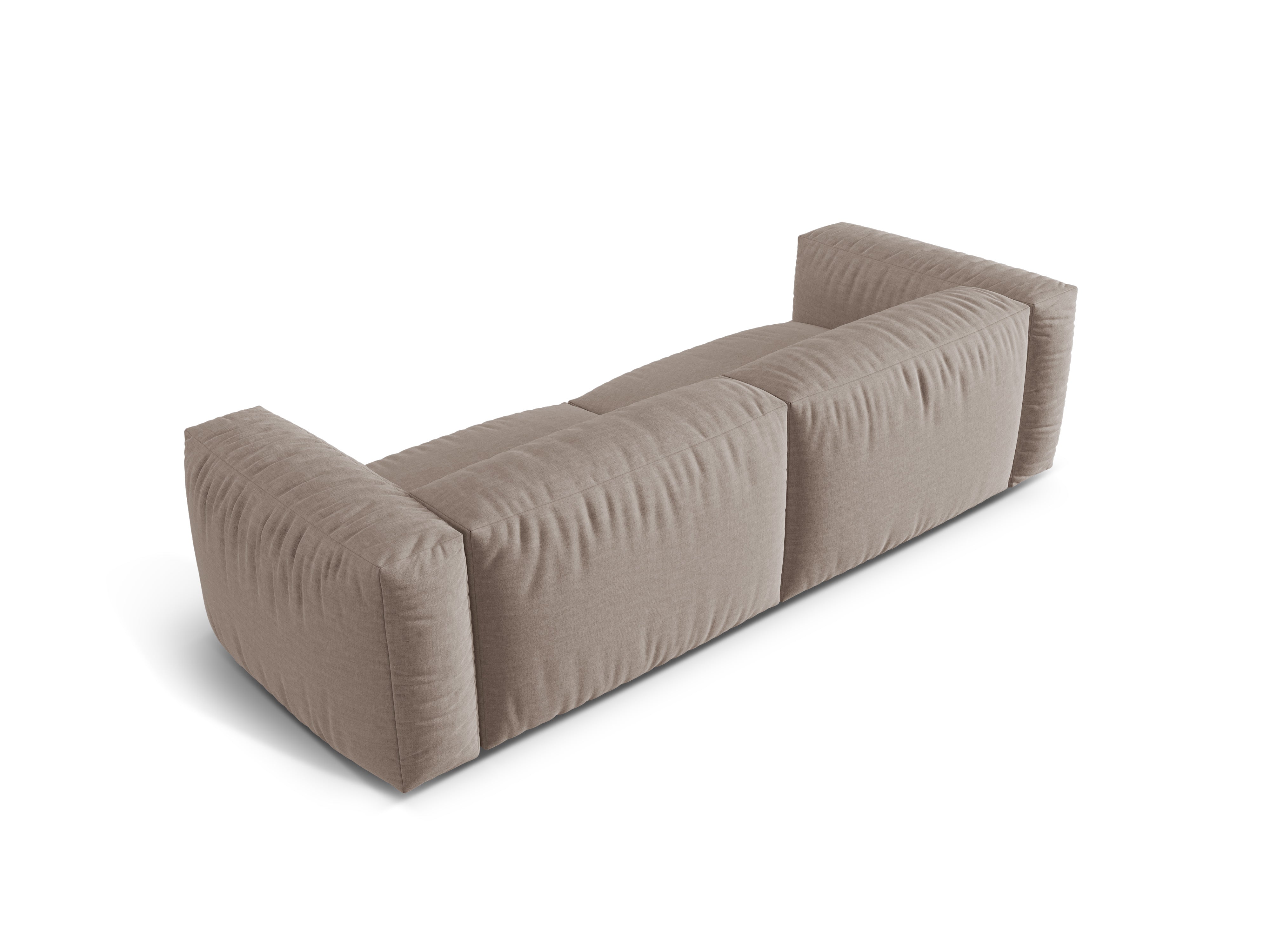 Modulares Sofa, "Martina", 3 Sitze, dunkler Beige, 240x106x75
In Europa gemacht