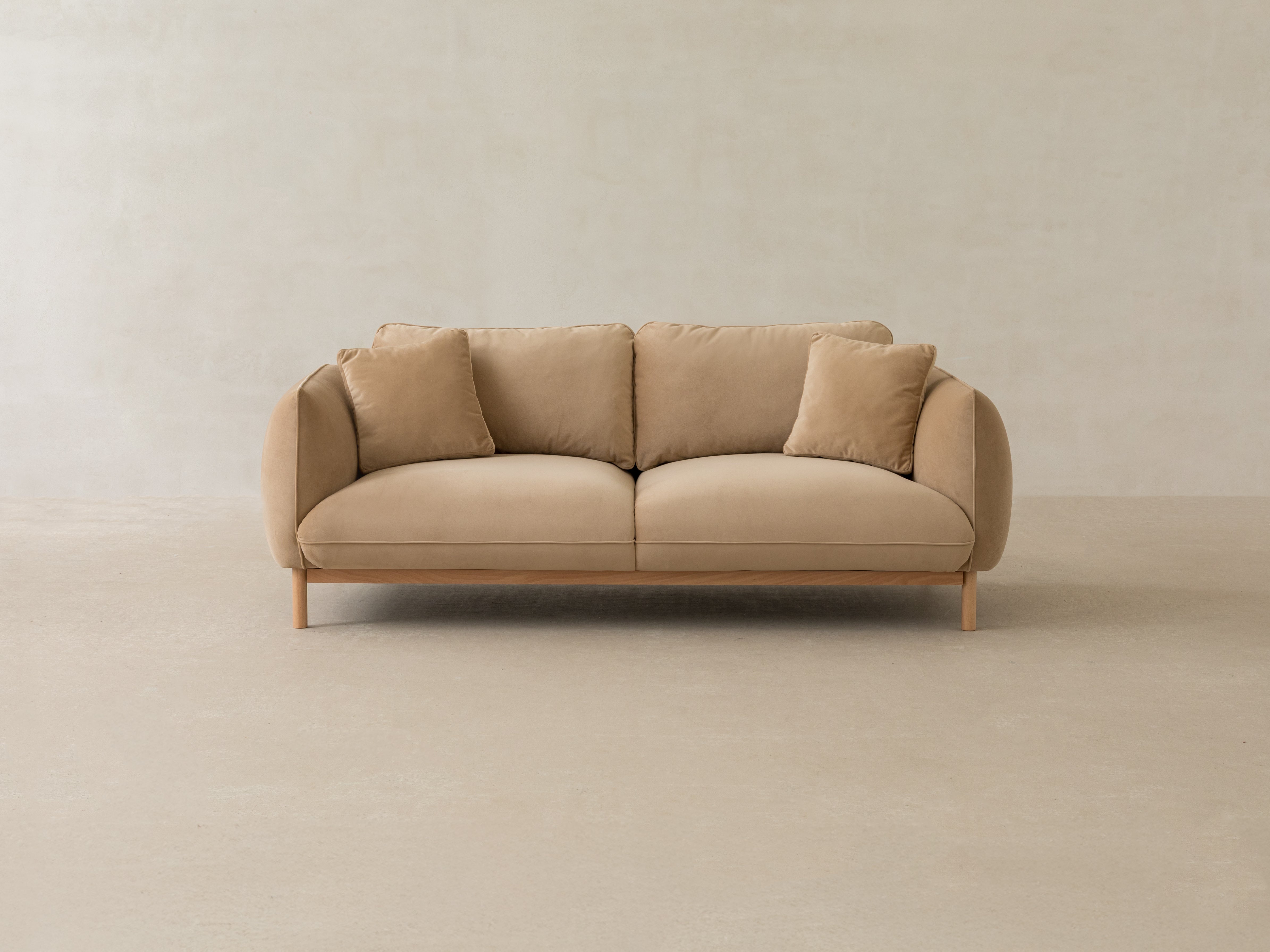 2-seater Sofa ADA sand chenille