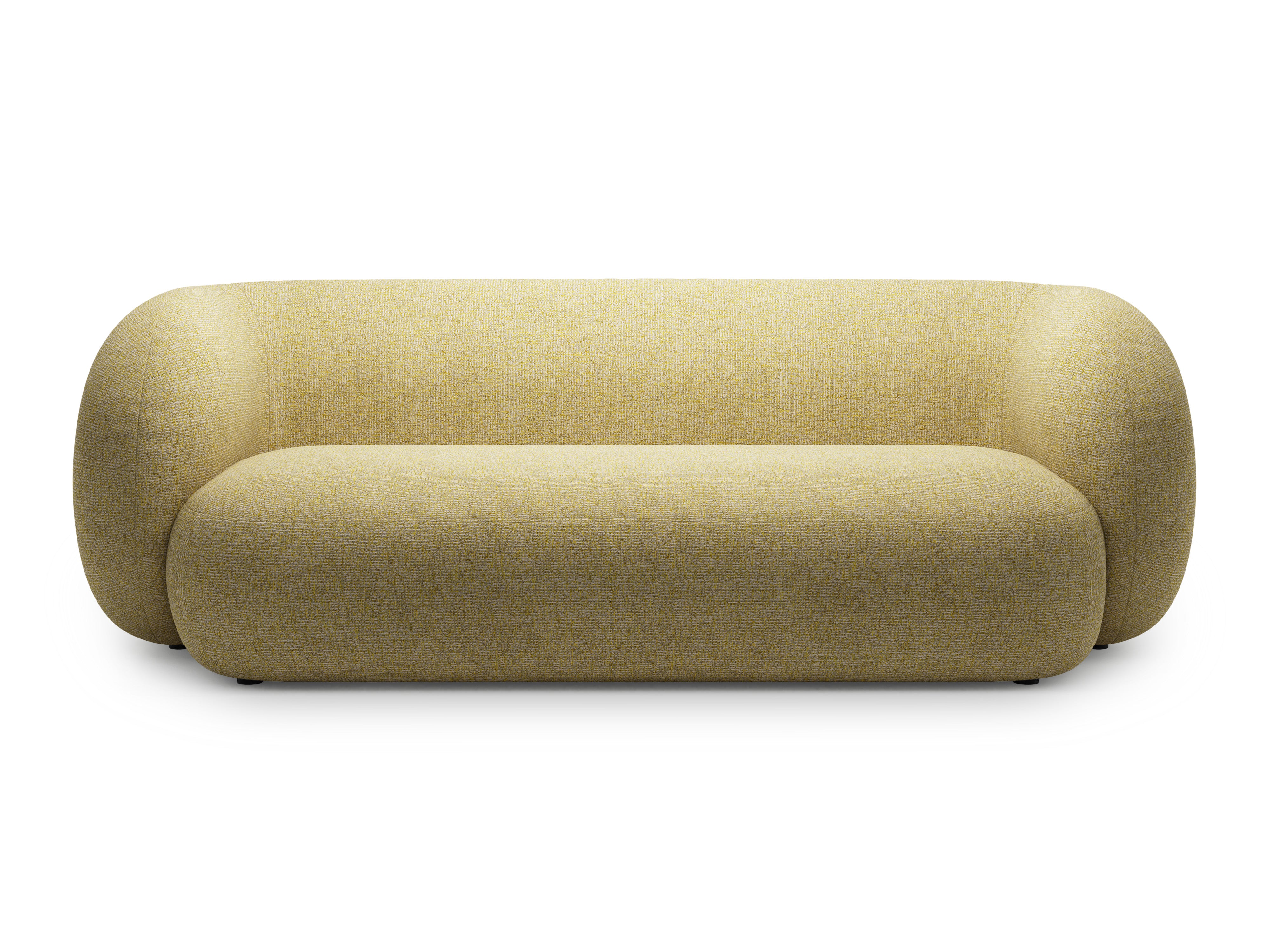 Sofa 3-Sitzer KATE gelb meliert