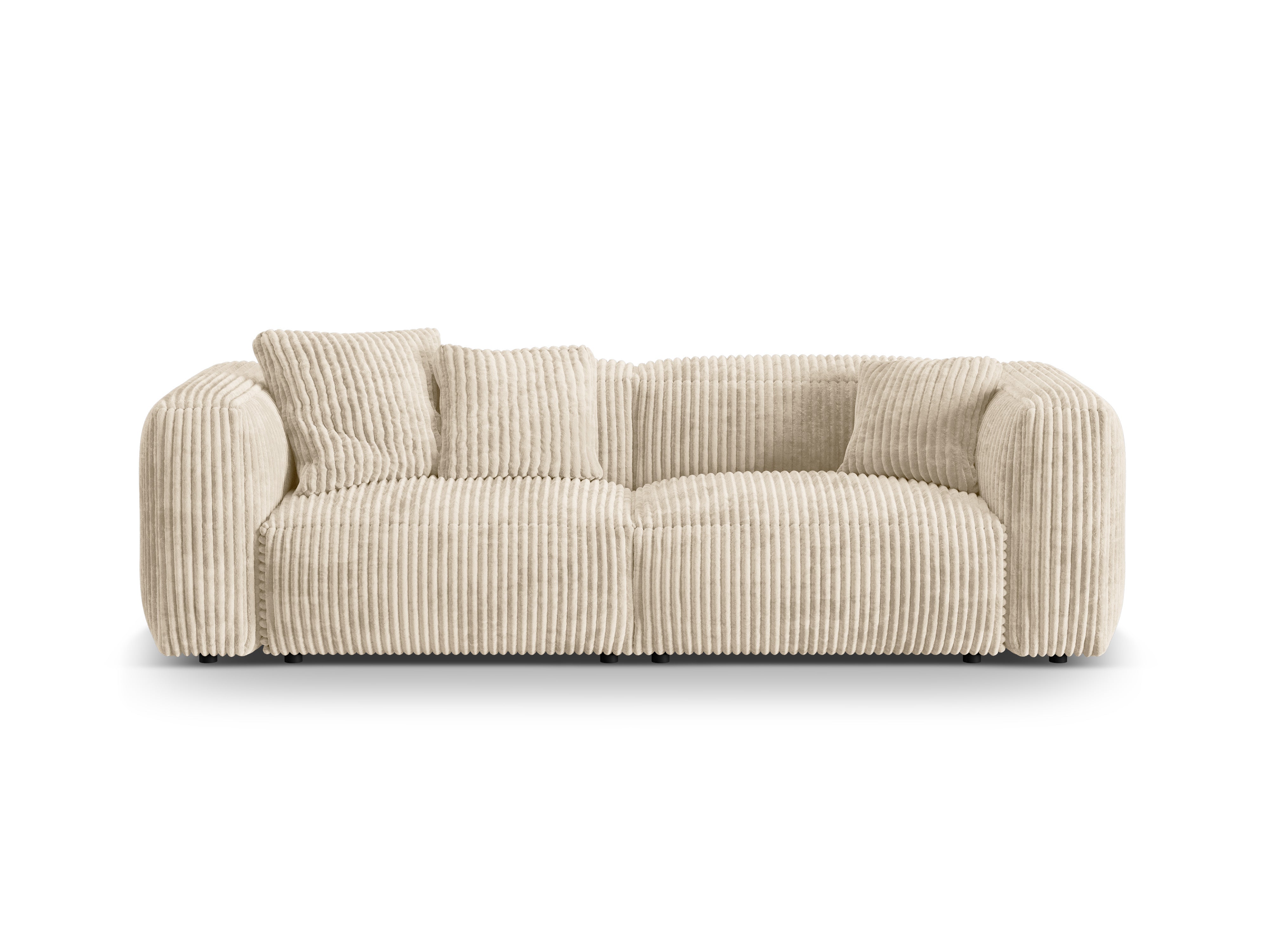 Modulares Sofa, "Martina", 3 Sitze, leichter Beige, 240x106x75
In Europa gemacht