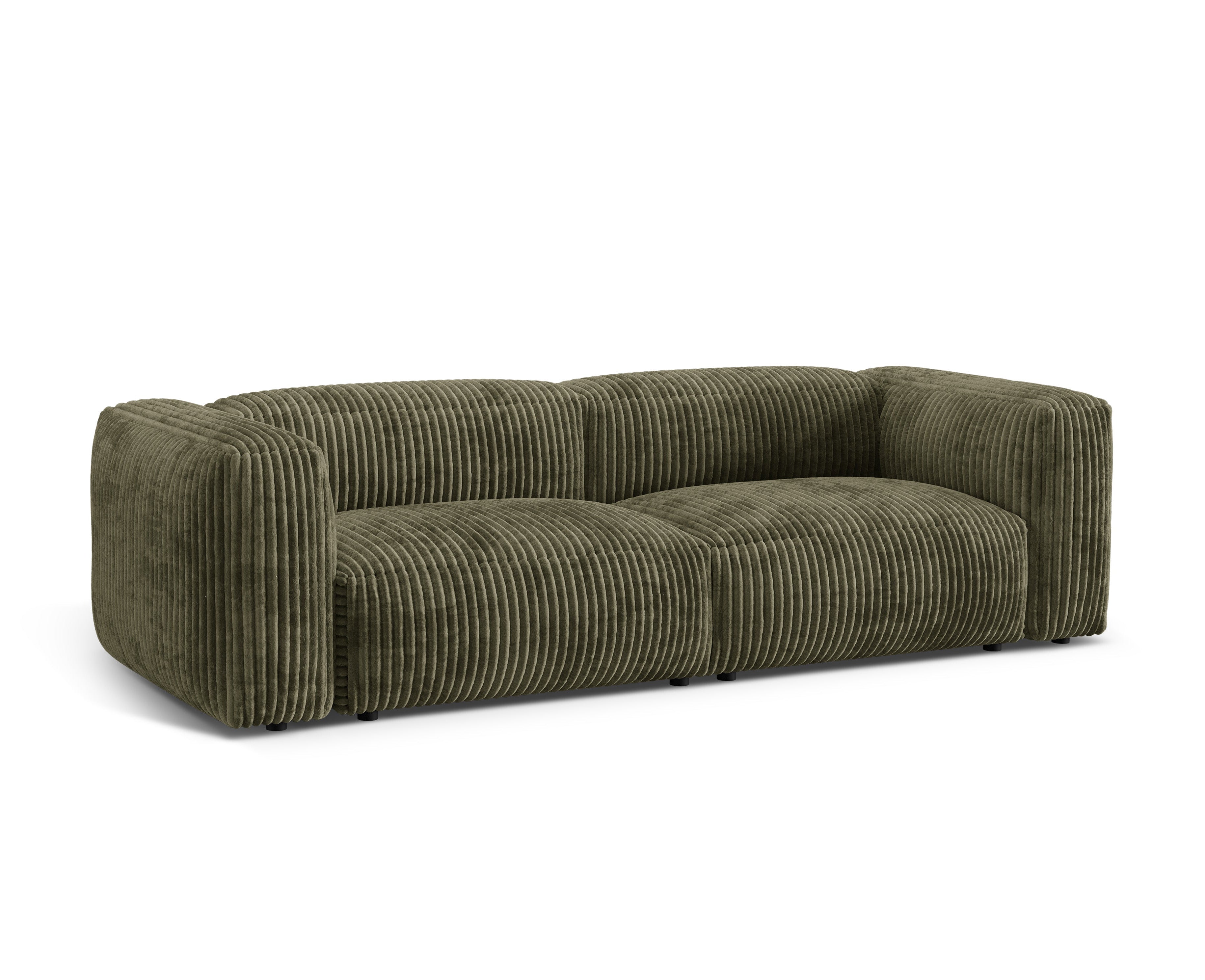 Modular Sofa, "Martina", 3 Seats, Moss Green, 240x106x75
Made in Europe