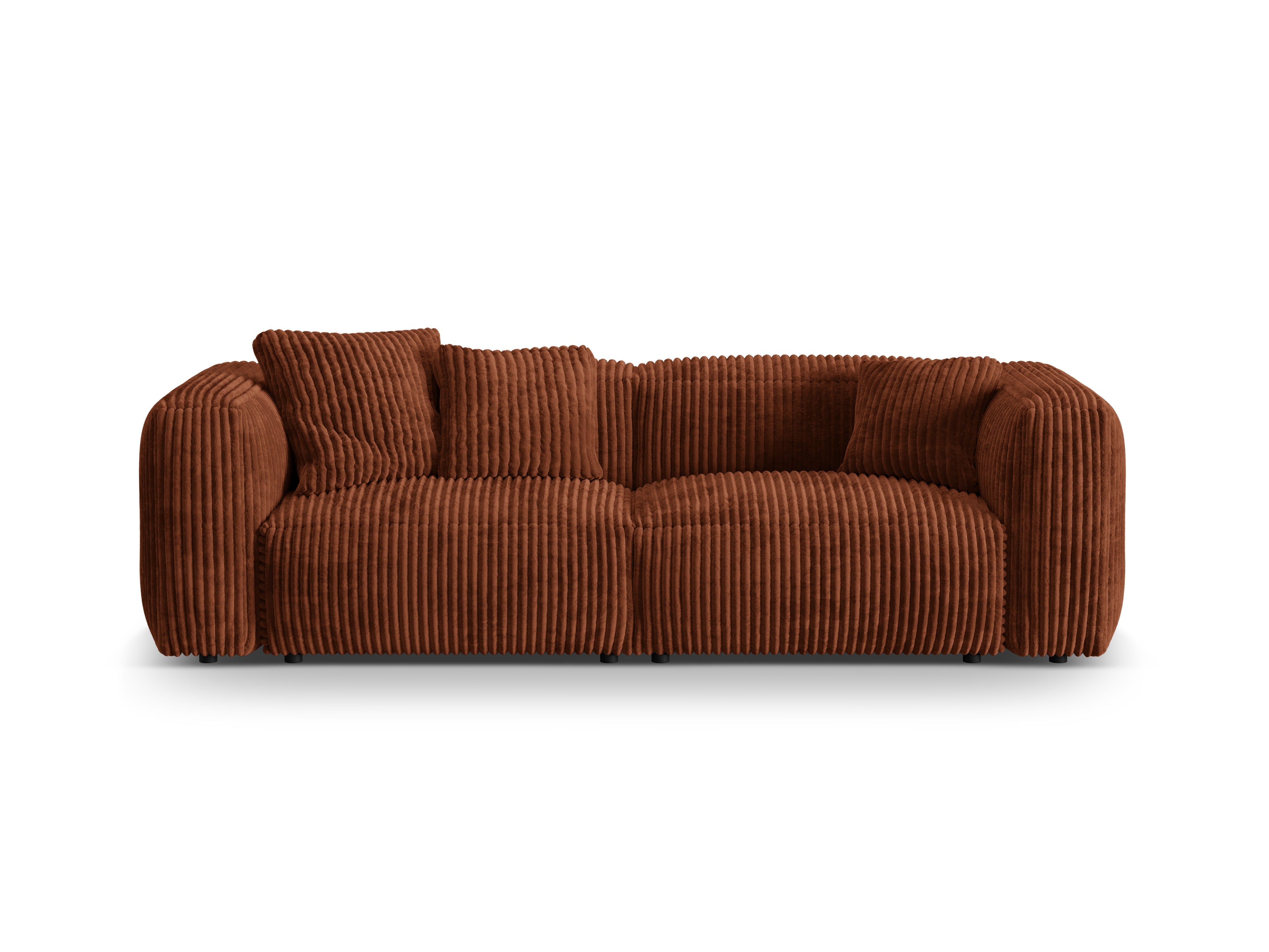 Modulares Sofa, "Martina", 3 Sitze, Ziegel, 240x106x75
In Europa gemacht