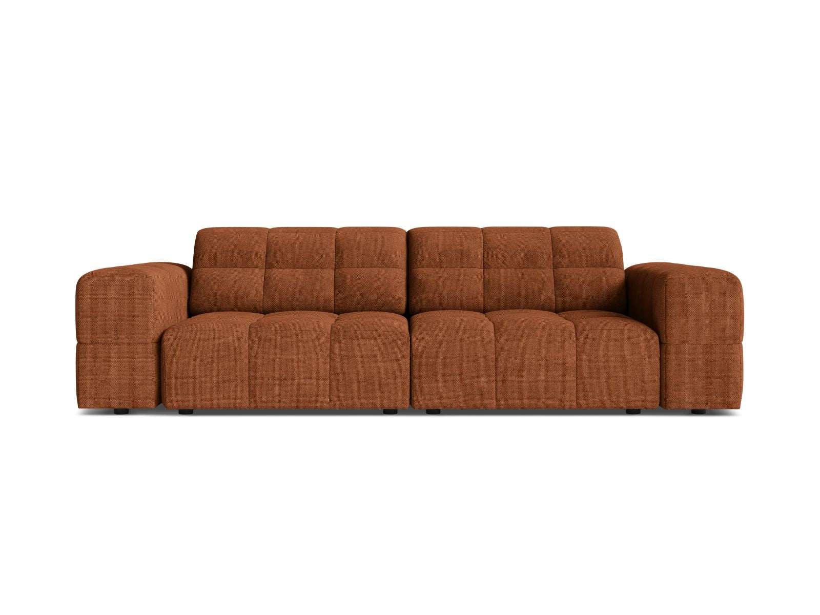 Sofa 3-osobowa JENNIFER ceglany szenil – Micadoni