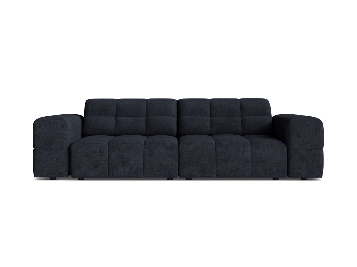 Sofa 3-osobowa JENNIFER granatowy szenil – Micadoni