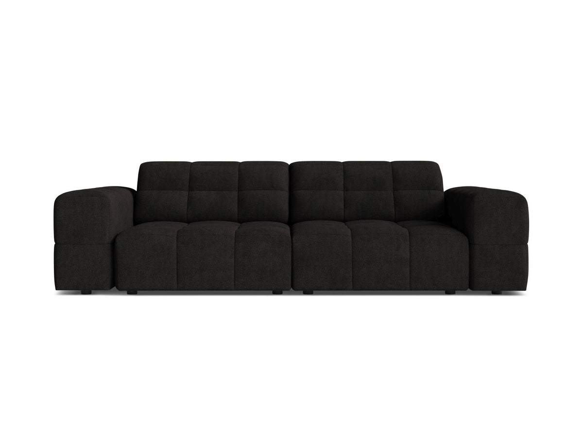 Sofa 3-osobowa JENNIFER antracytowy szenil – Micadoni