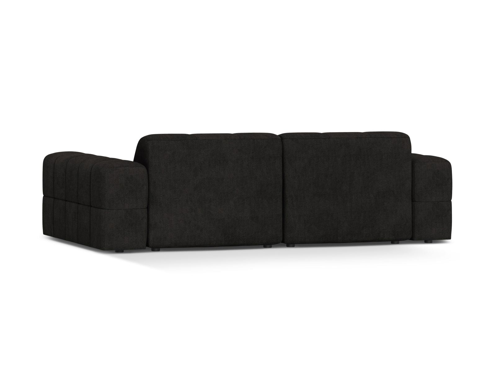 Sofa 3-osobowa JENNIFER antracytowy szenil – ujęcie tylne