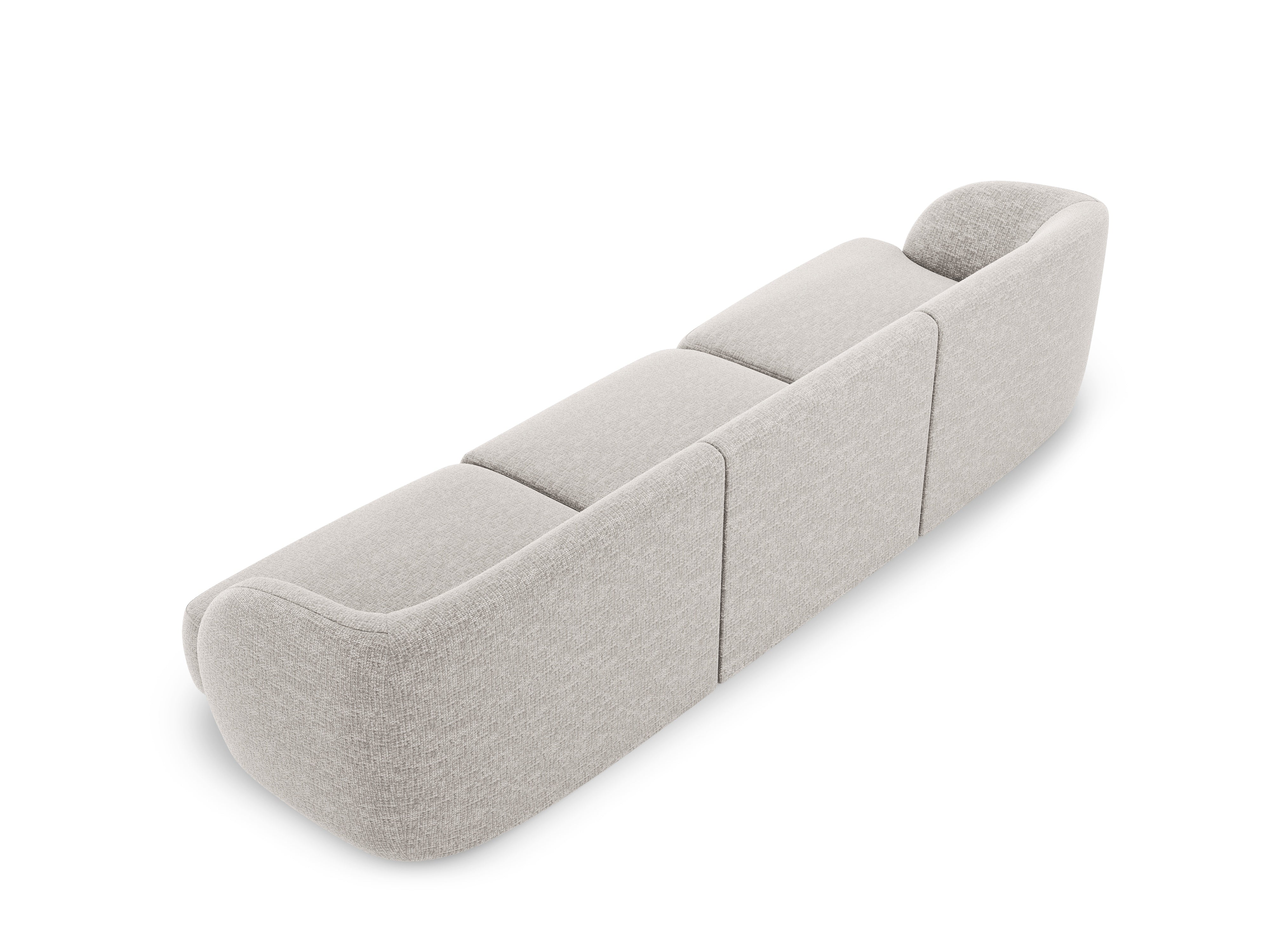 Sofa 3-osobowa MILEY szary szenil