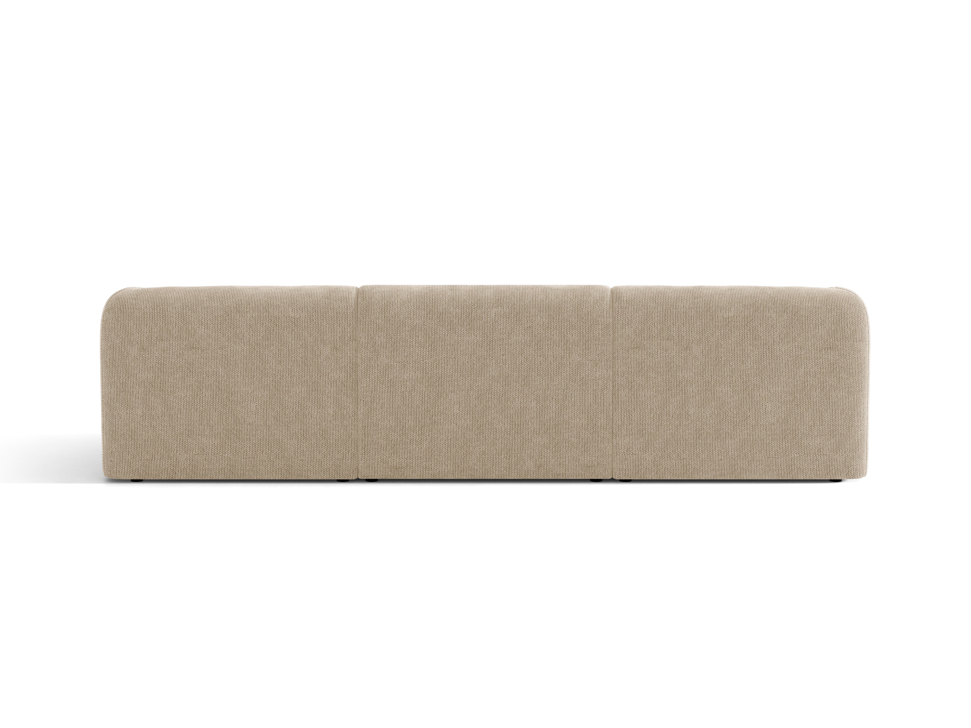 Sofa 3-sitzig MILEY beige Chenille