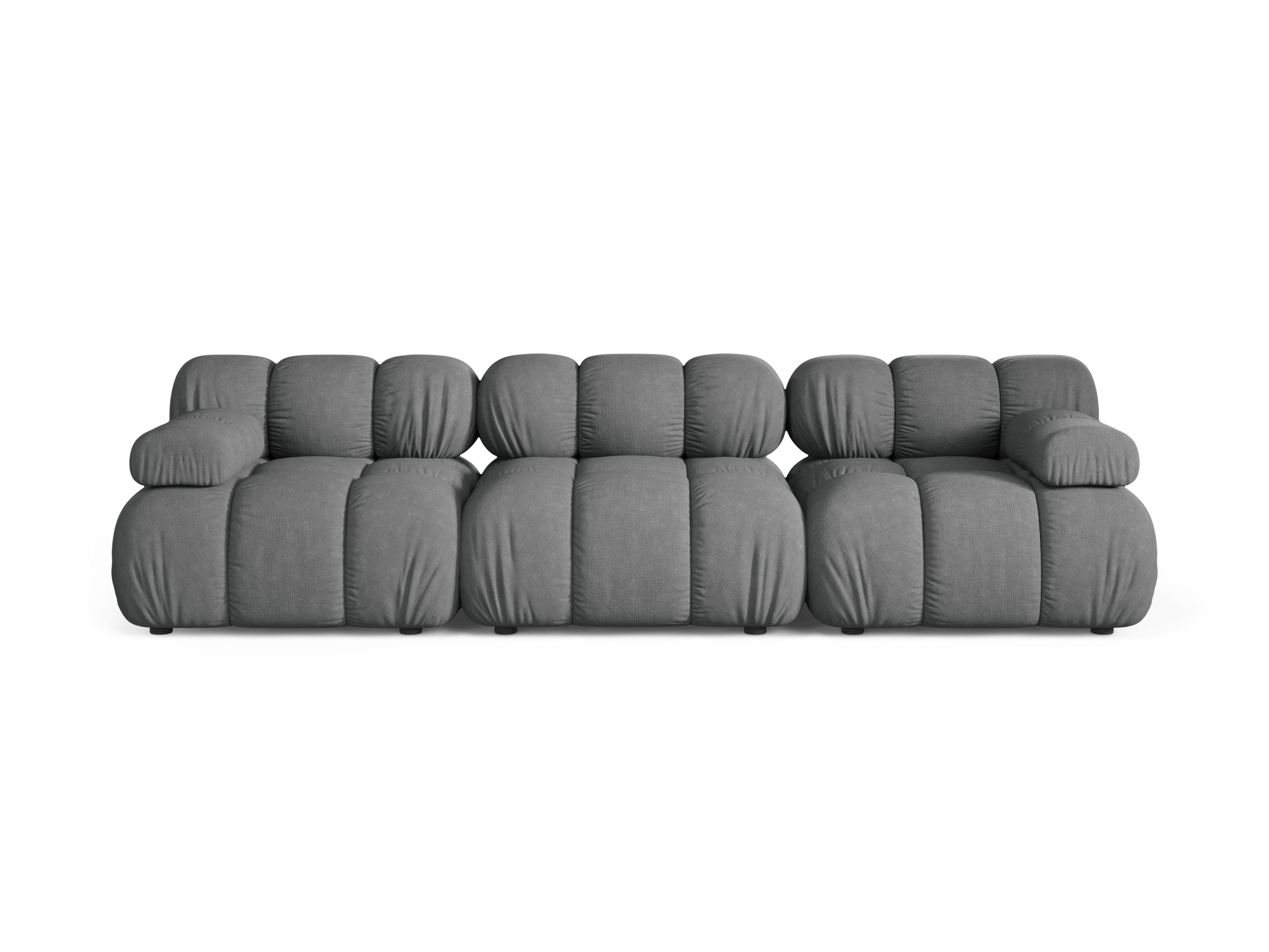 Modulares 3-Sitzer Sofa BELLIS in Grau