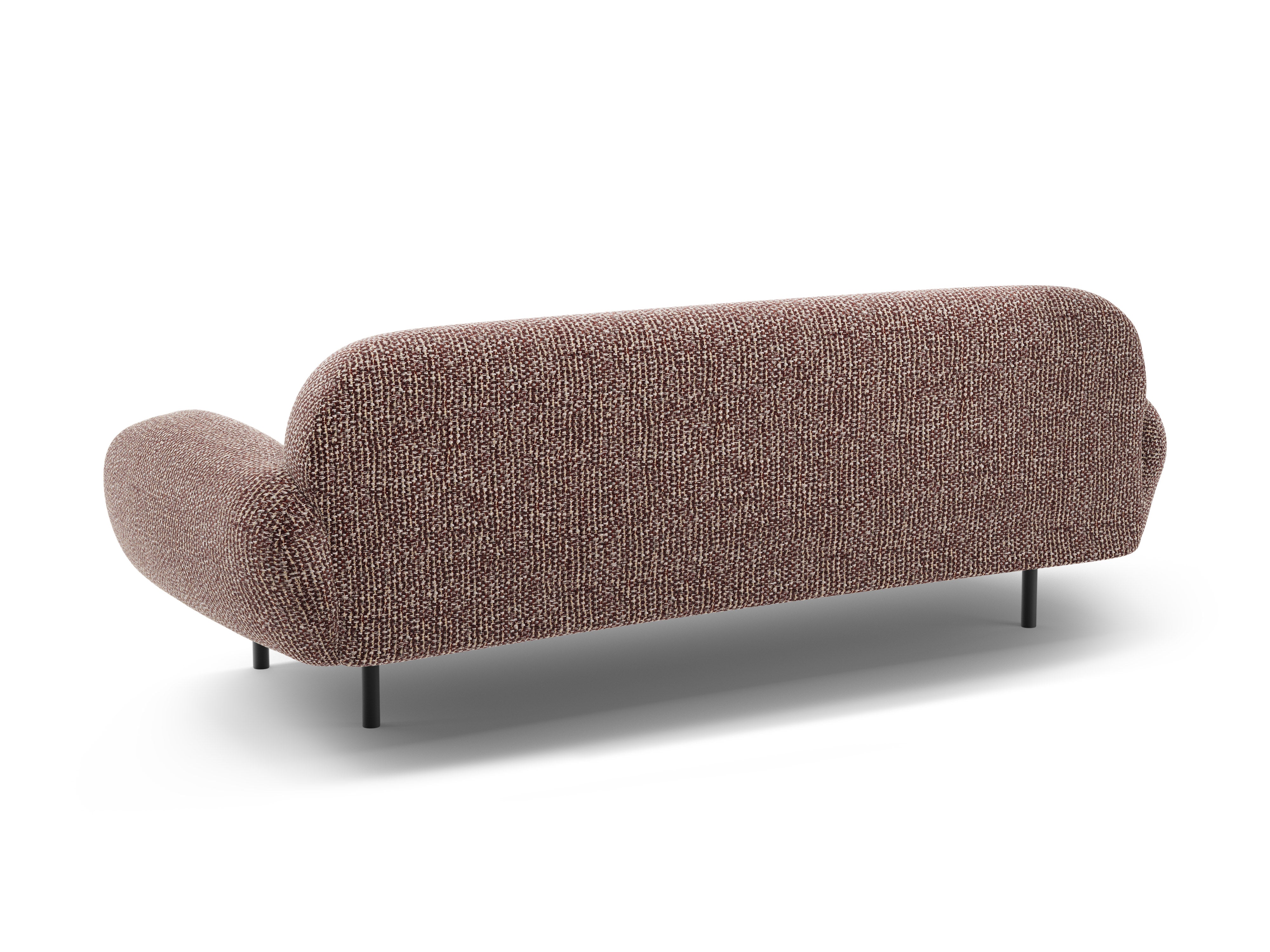 3-seater Sofa POPPY brown chenille